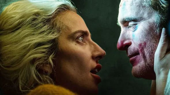Lady Gaga og Joaquin Phoenix deler galskaben i den kommende "Joker"-film.