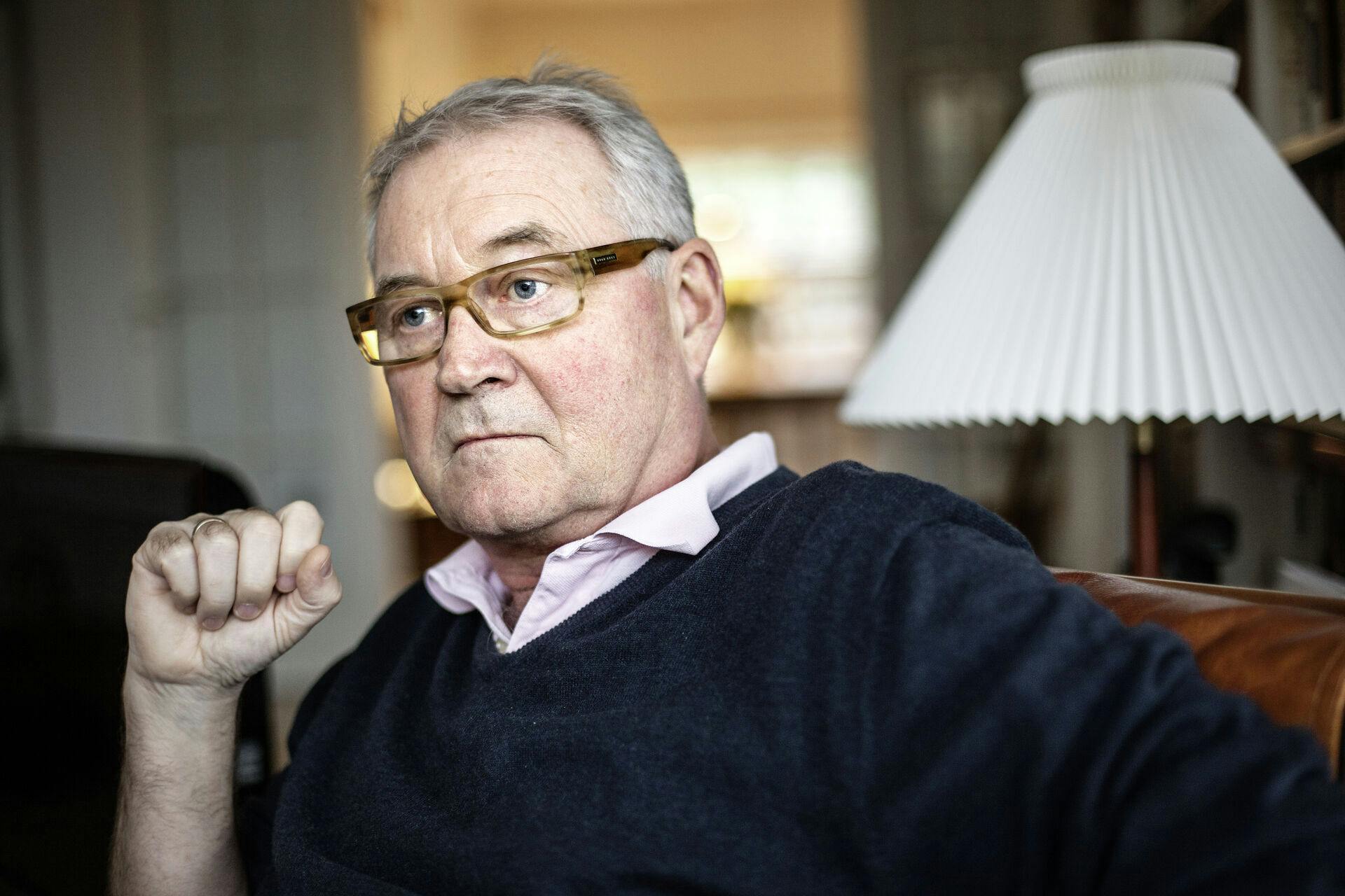 -Arkiv- SE RITZAU Bjarne Reuter får flest bibliotekspenge i år BV.: Bjarne Reuter i sit hjem