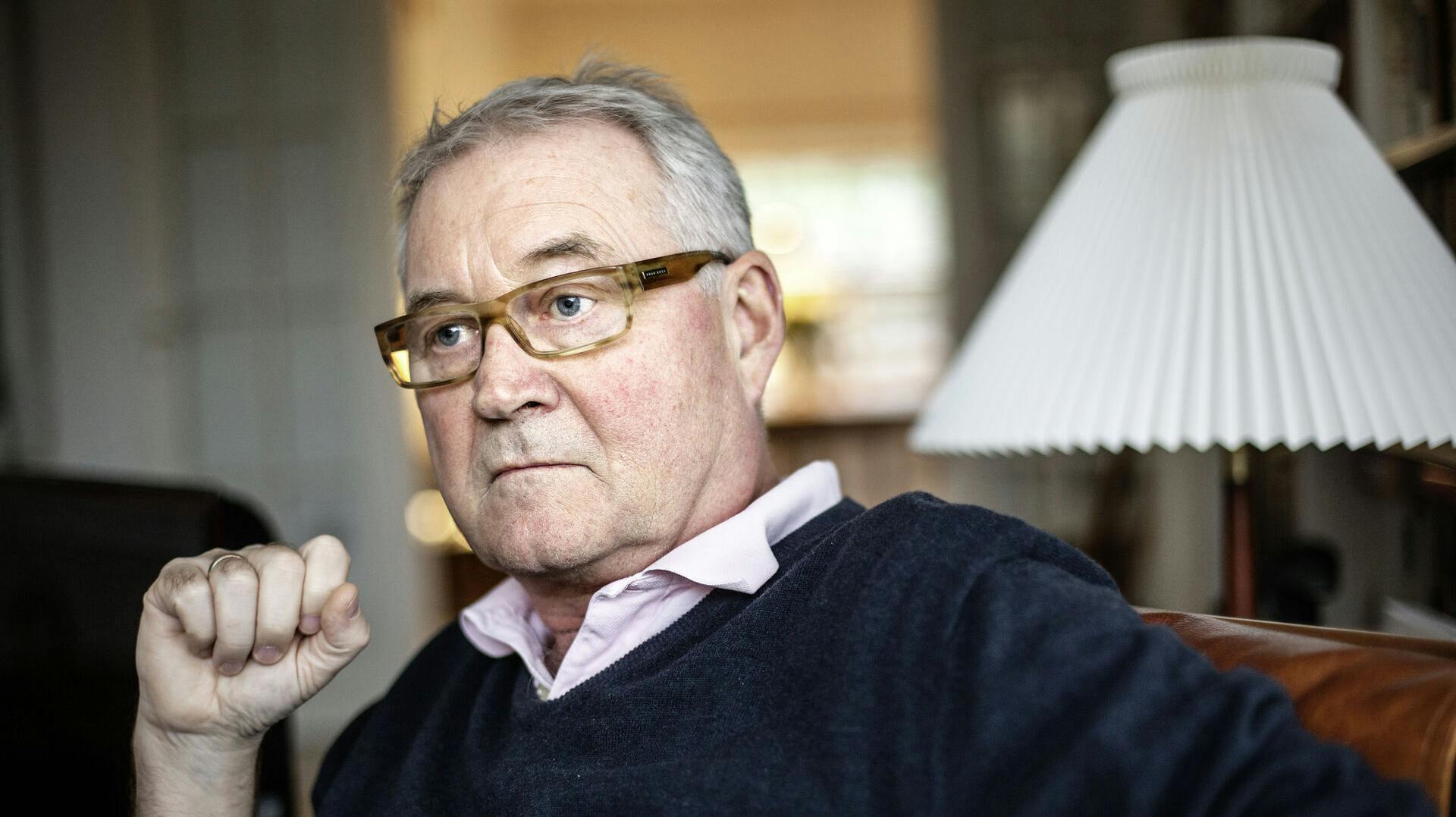 -Arkiv- SE RITZAU Bjarne Reuter får flest bibliotekspenge i år BV.: Bjarne Reuter i sit hjem