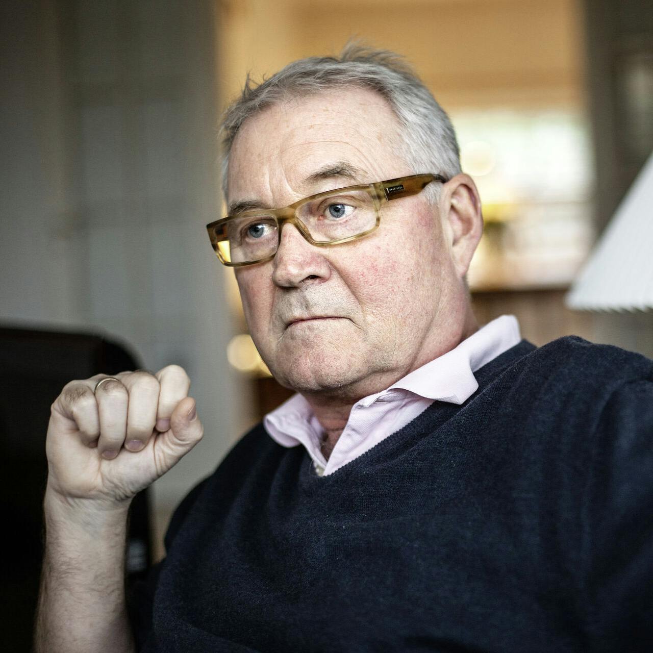 -Arkiv- SE RITZAU Bjarne Reuter får flest bibliotekspenge i år BV.: Bjarne Reuter i sit hjem