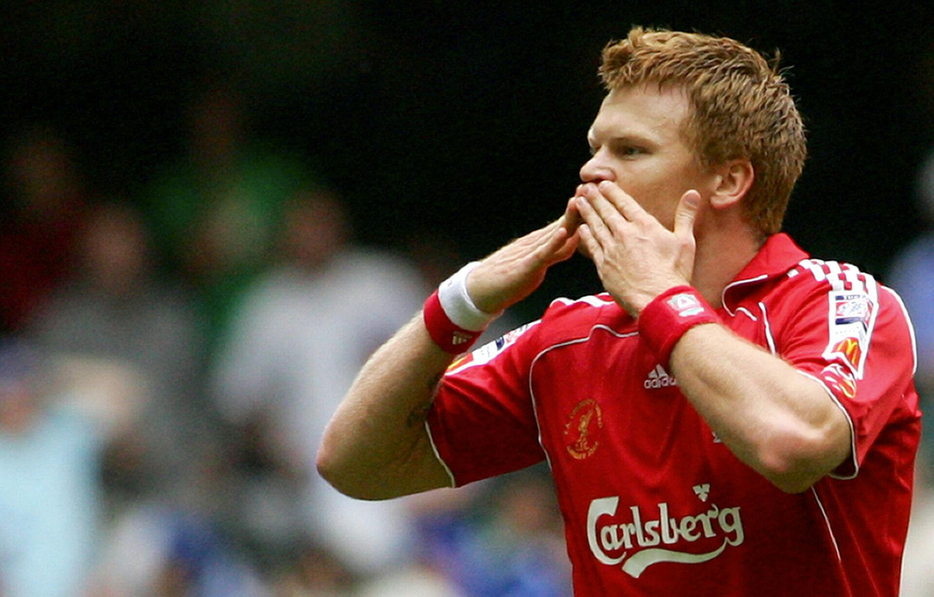 John Arne Riise under tiden i Liverpool.