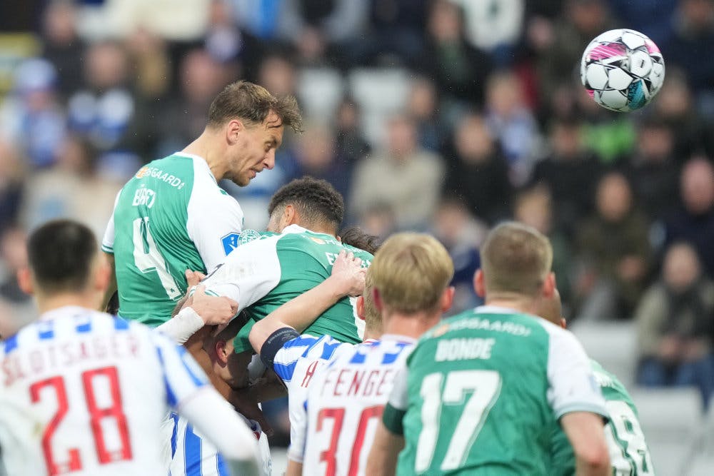 Nicolas Bürgy header Viborg på 1-1 mod OB.