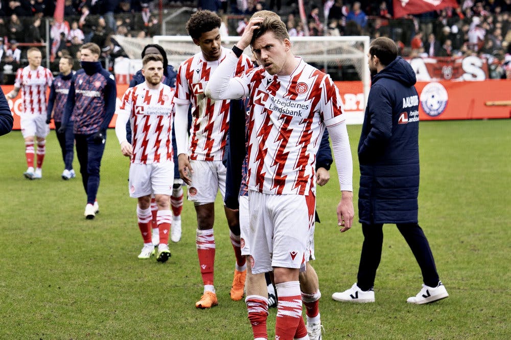 AaB har tabt to ligakampe i denne sæson - begge gange 1-2 mod Hobro.