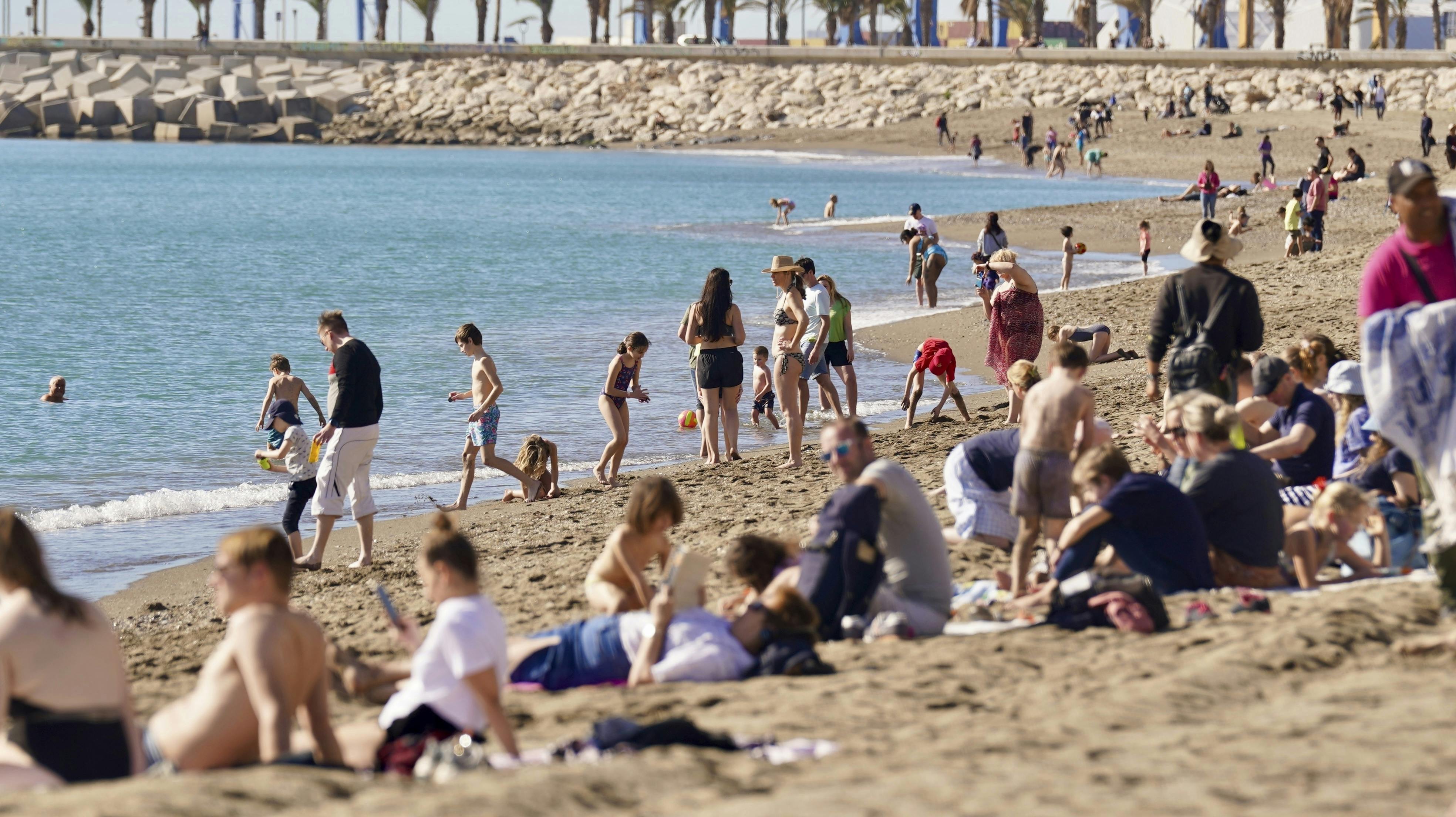 Det var her i den populære ferieby Malaga, at kvinden i weekenden blev fundet død i en ferielejlighed.