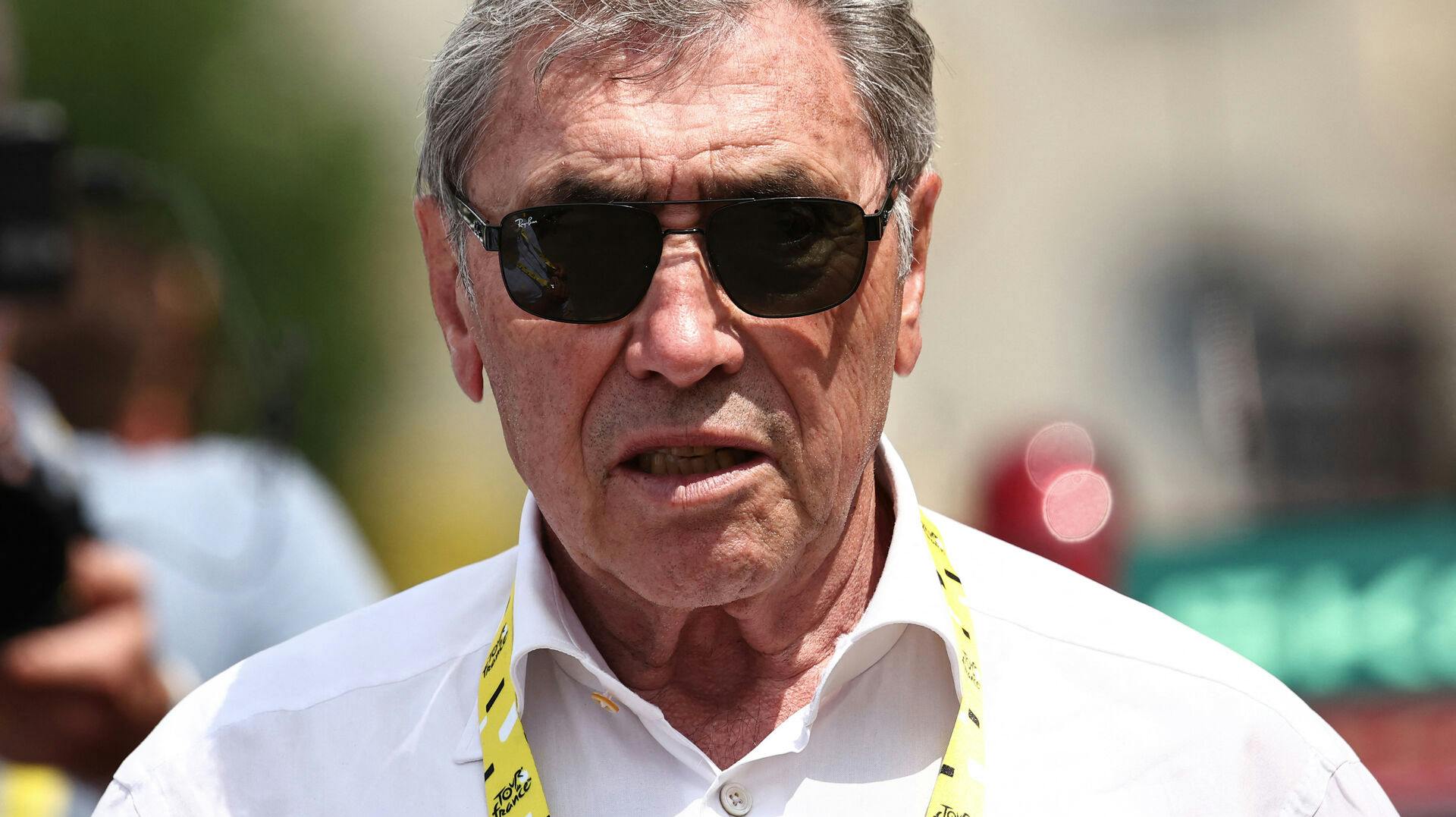 Den belgiske cykellegende Eddy Merckx.