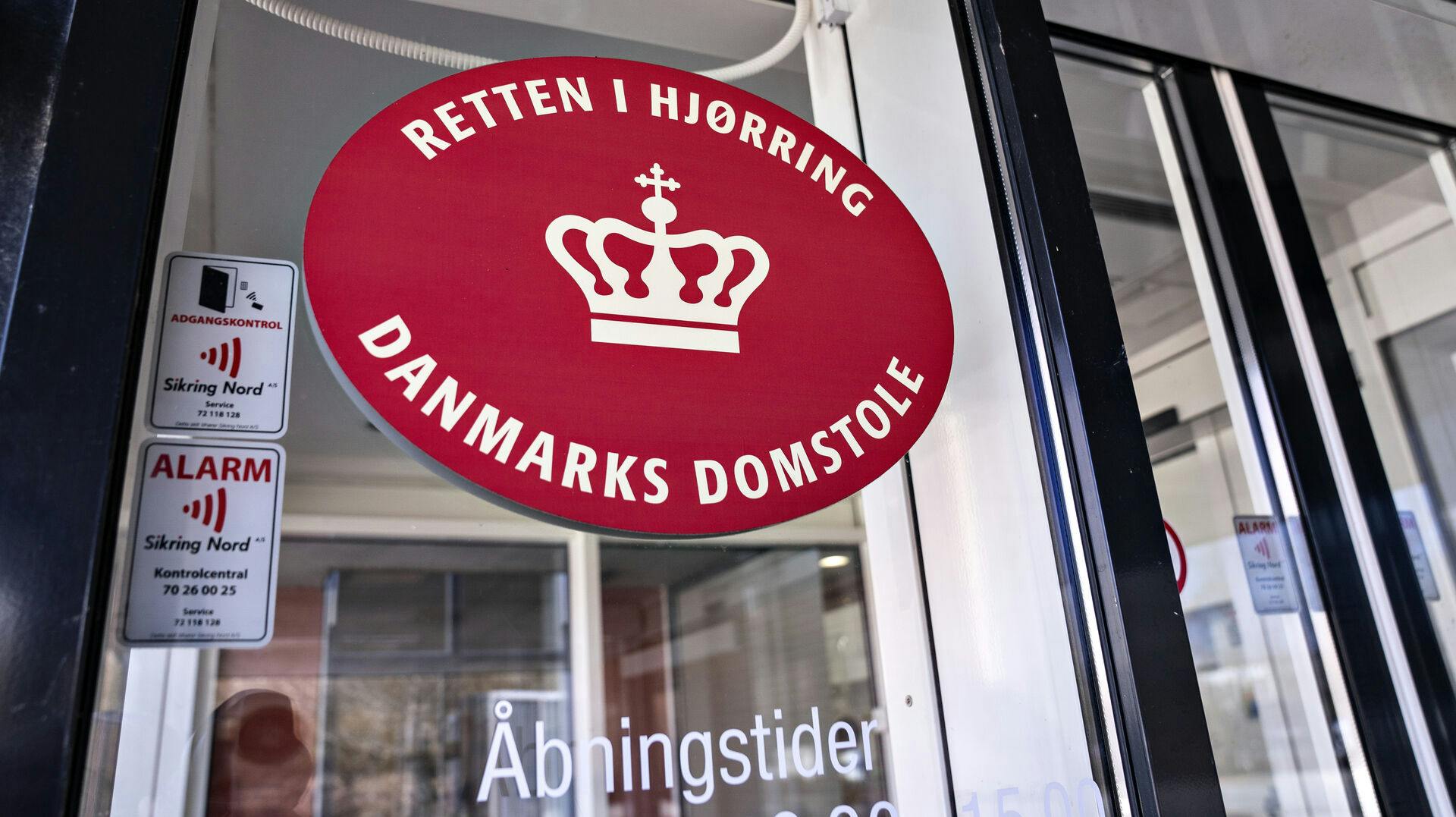 Retten i Hjørring, 23. april 2021.