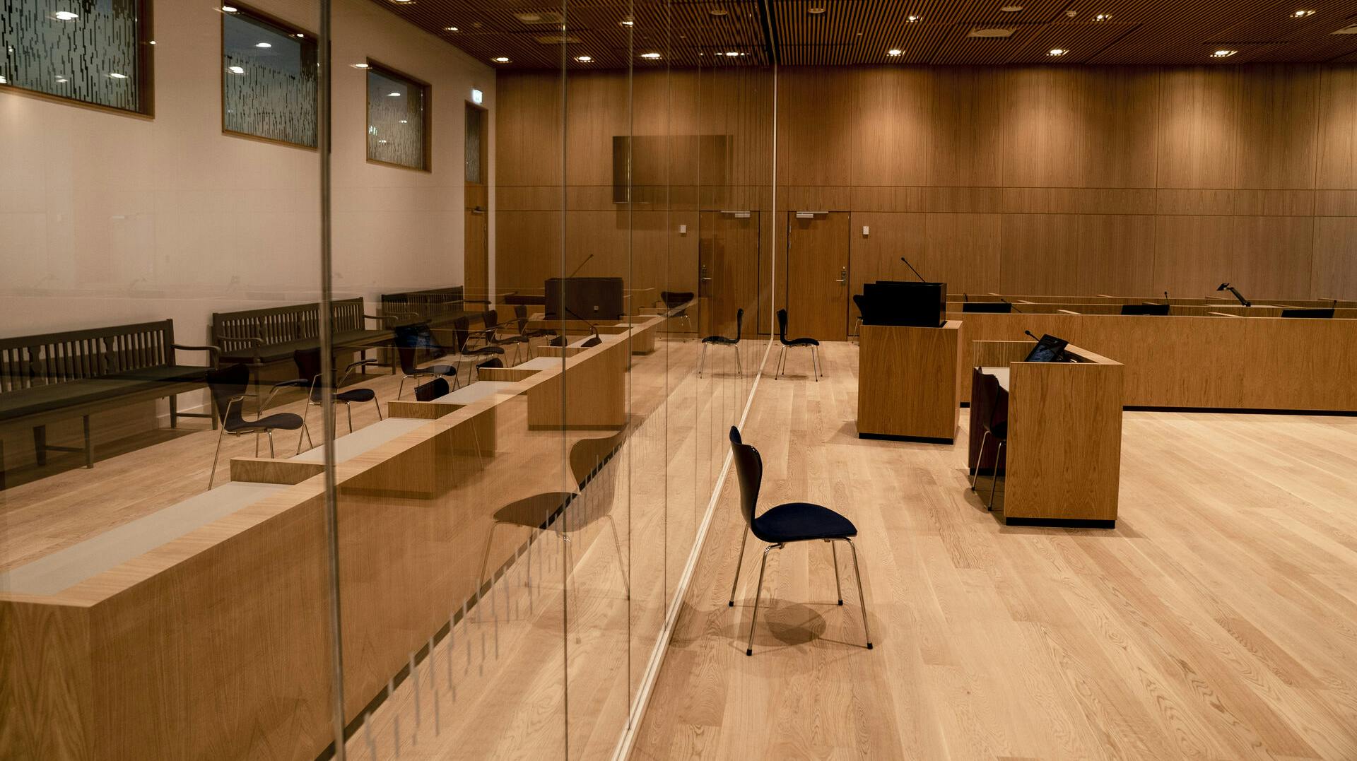 Indenfor hos Østre Landsret i Nordhavn, København onsdag den 2. marts 2022. (Foto: Liselotte Sabroe/Ritzau Scanpix)