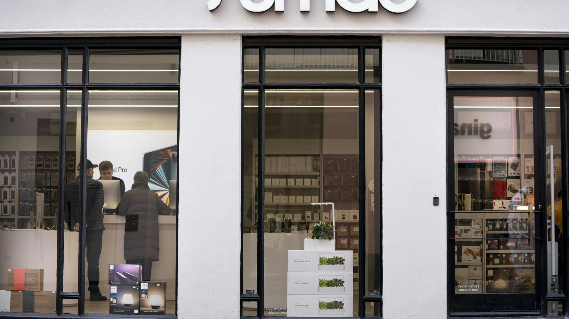 Humac butik på Strøget, tirsdag den 22. marts 2022.