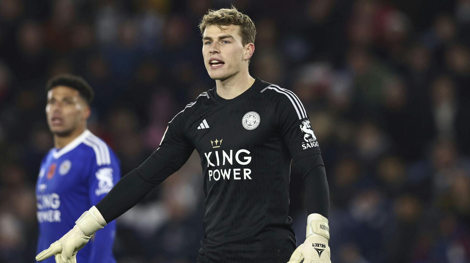 Mads Hermansen har vogtet målet for Leicester City i 41 kampe denne sæson. 12 gange har han holdt buret rent.