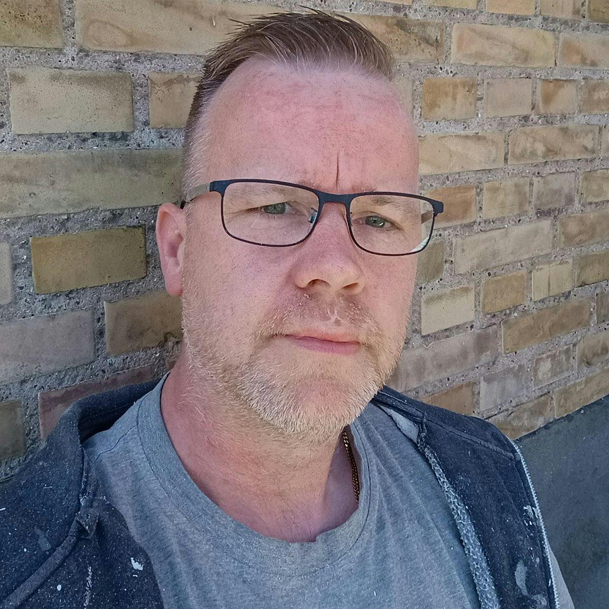 Kenneth Hansen er psykisk ramt efter den voldsomme oplevelse.