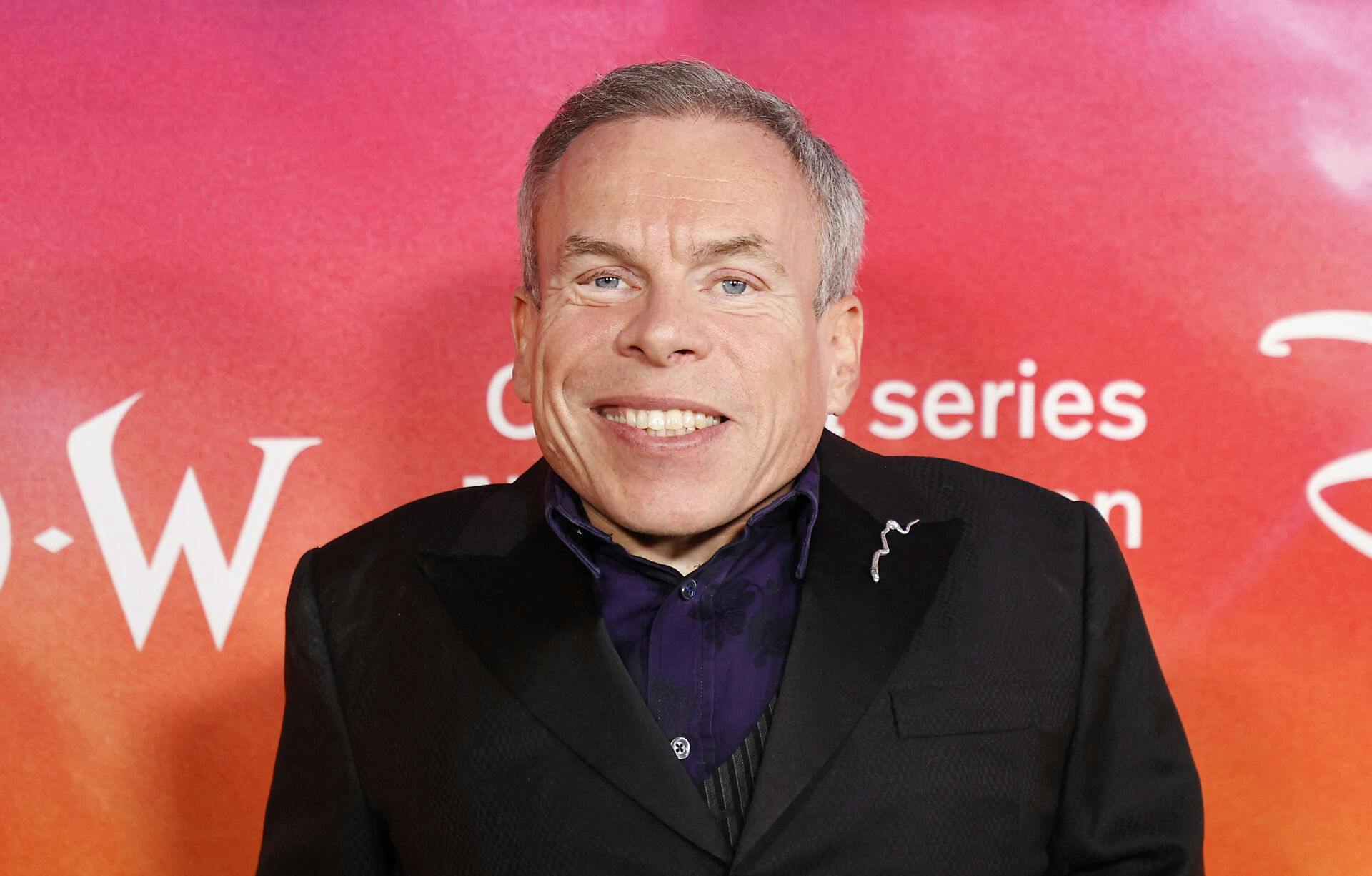 British actor Warwick Davis attends the premiere of Lucasfilm and Imagine Entertainment's new series "Willow" at the Regency Village Theatre in Westwood, California, on November 29, 2022. Michael Tran / AFP