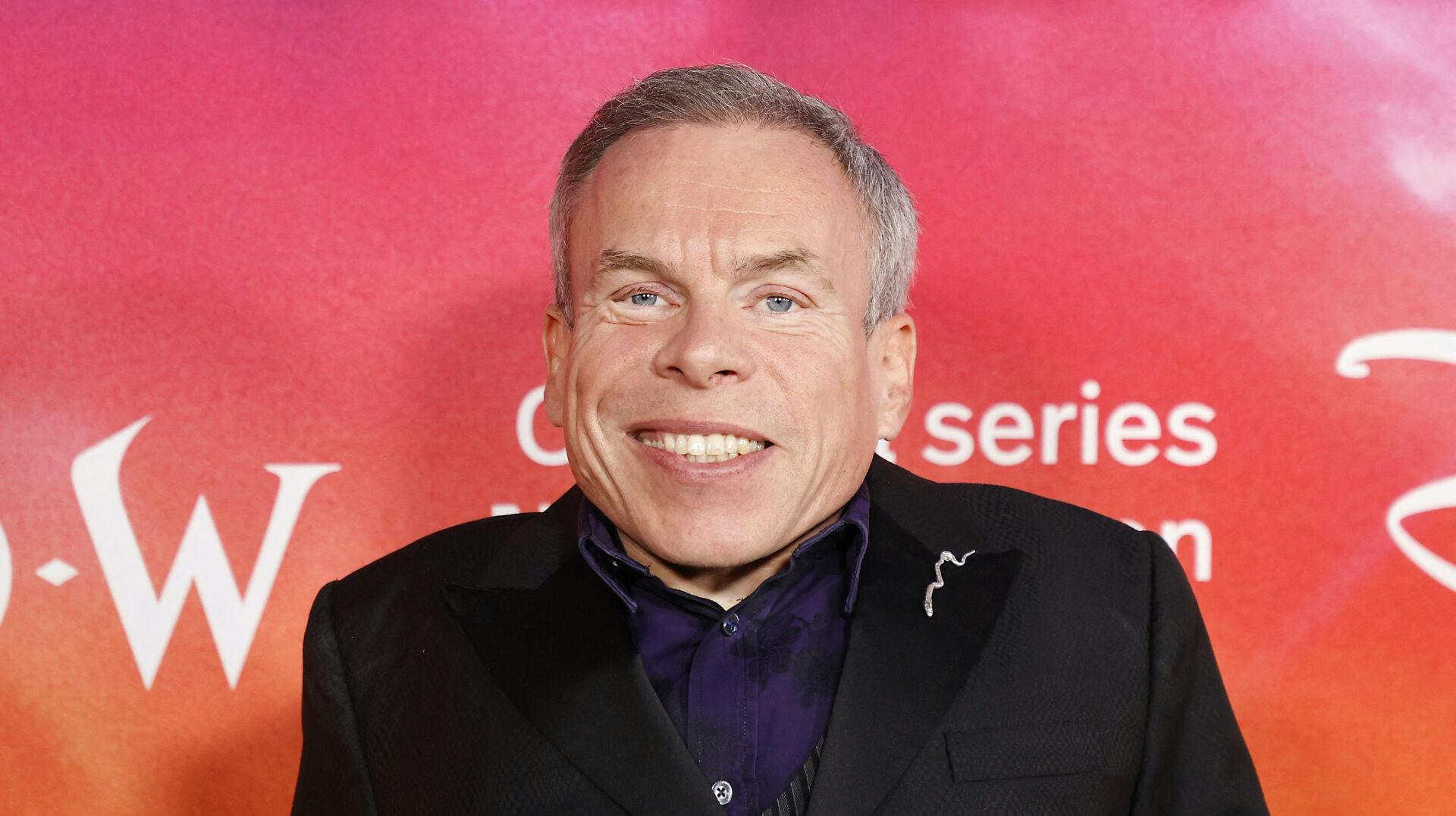 British actor Warwick Davis attends the premiere of Lucasfilm and Imagine Entertainment's new series "Willow" at the Regency Village Theatre in Westwood, California, on November 29, 2022. Michael Tran / AFP