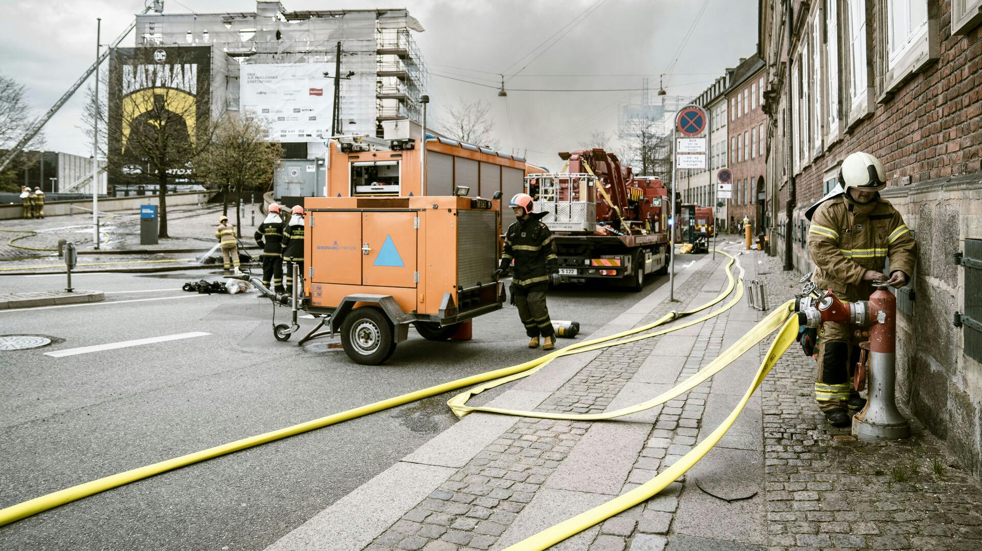 Trafikken omkring Børsen vil ugen være spærret, og bilister skal finde andre veje.