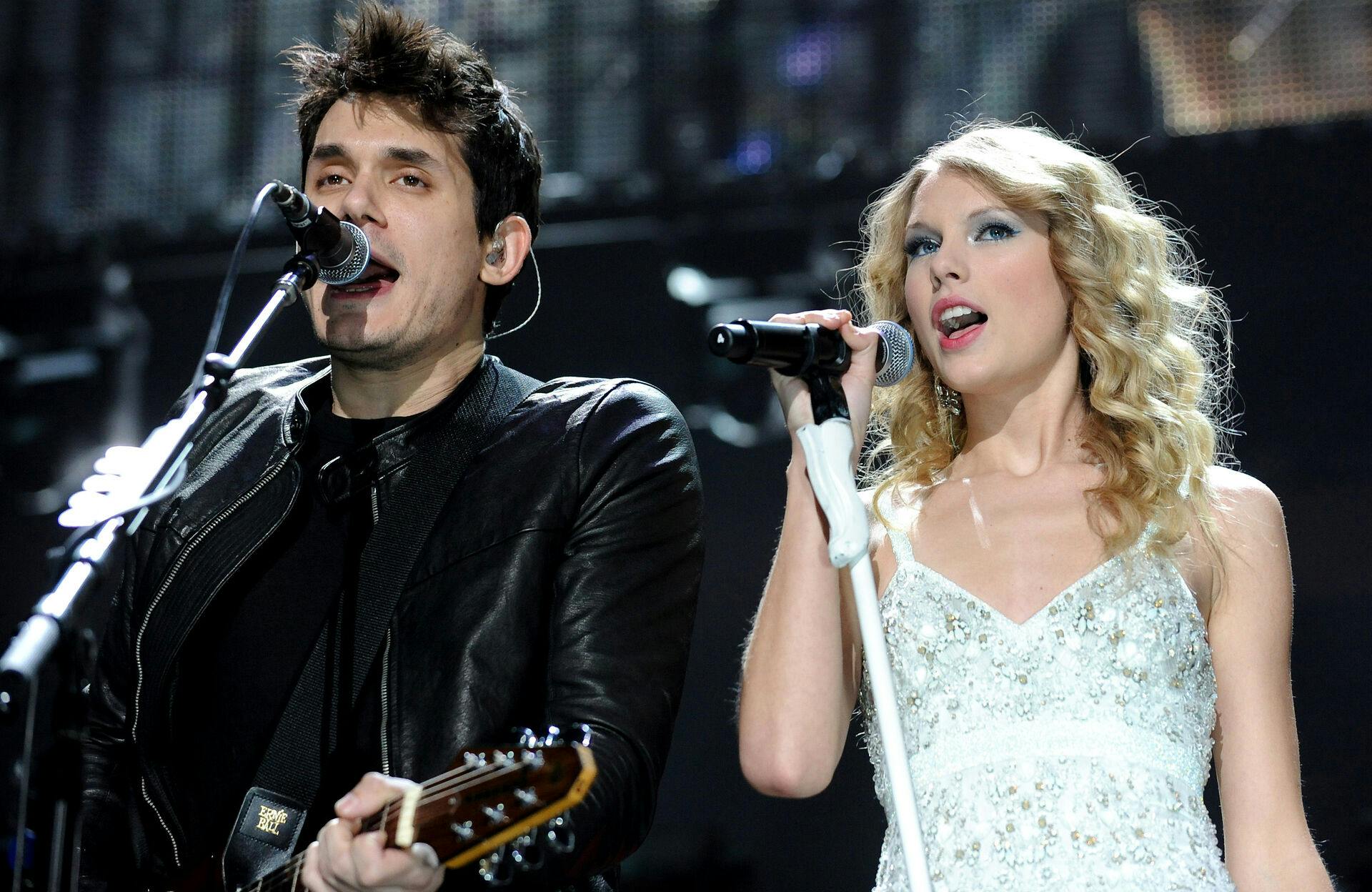 John Mayer og Taylor Swift nåede at indspille og optræde sammen, inden det gik galt.