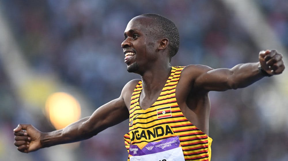 Jacob Kiplimo er på startlisten til Copenhagen Half Marathon til september, oplyser arrangøren Sparta Atletik & Løb. (Arkivfoto). 