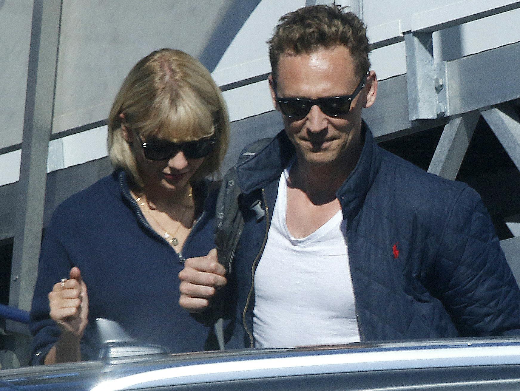 Tom Hiddleston og Taylor Swift.