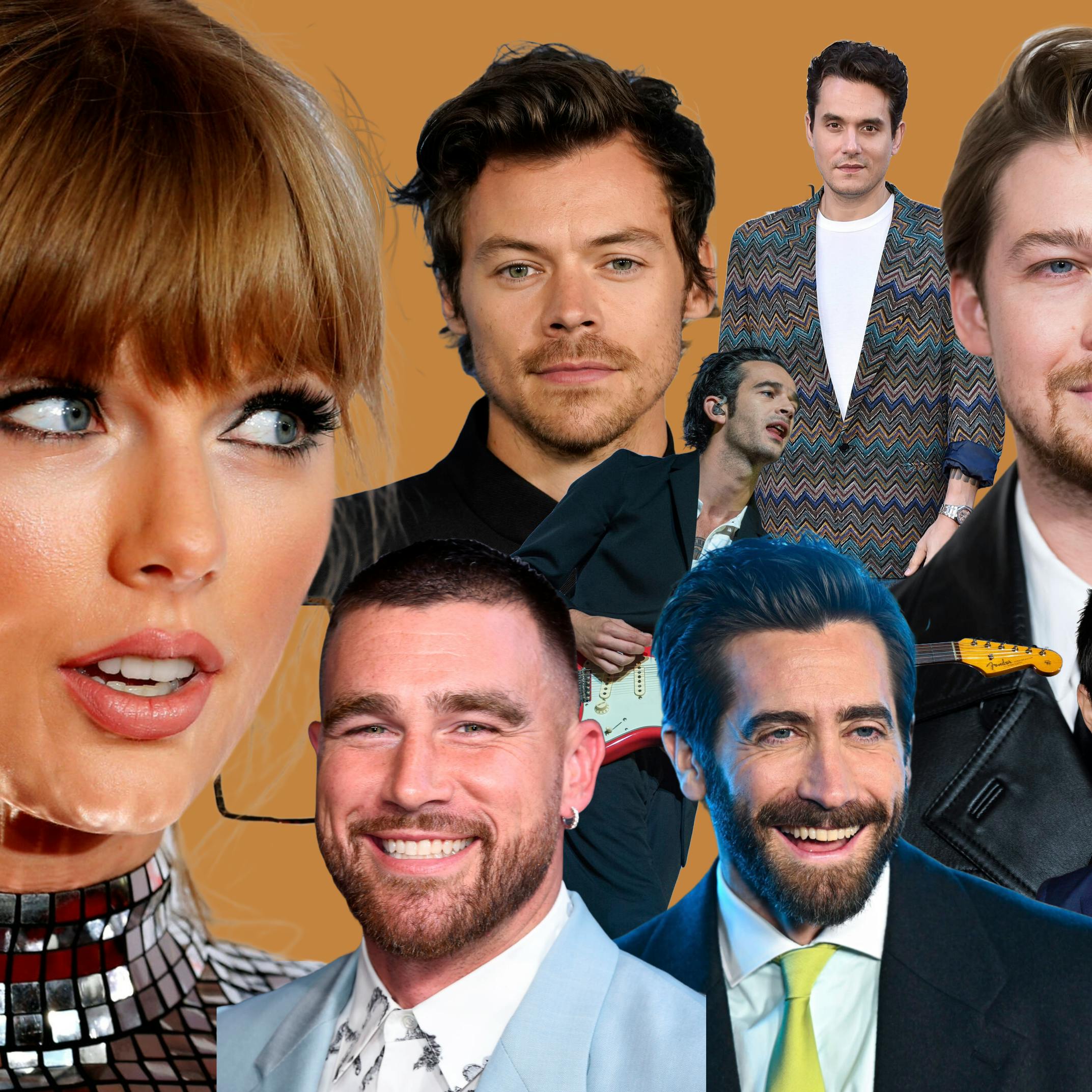 Taylor Swift er dronningen af sørgelige kærlighedssange, og flere berømte herrer har fået sig en sang.