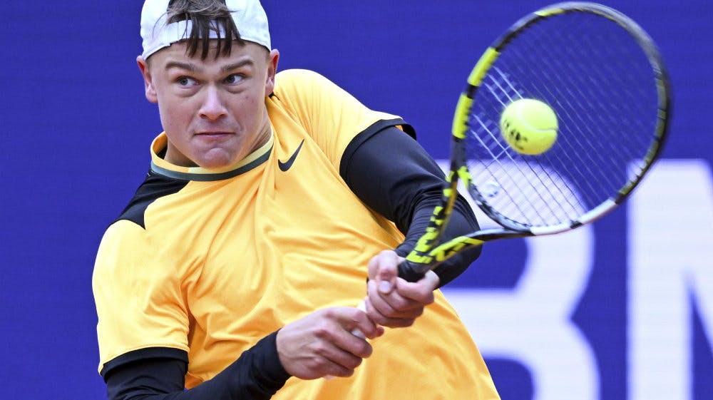 Holger Rune var voldsomt udfordret på gruset i München. 