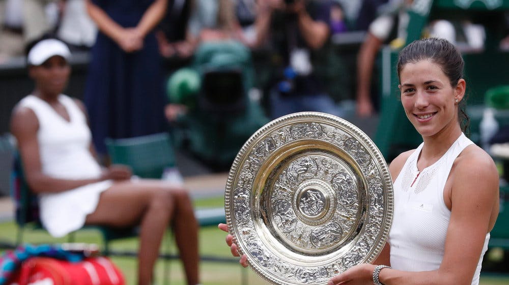 Garbiñe Muguruza vandt Wimbledon i 2017.&nbsp;