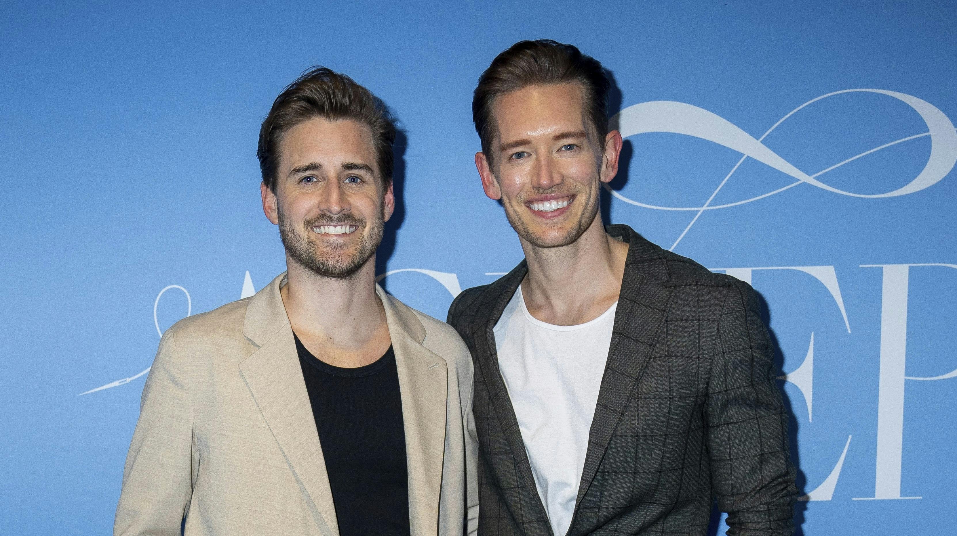 Frederik Haun og Morten Kjeldgaard skal have tvillinger. 