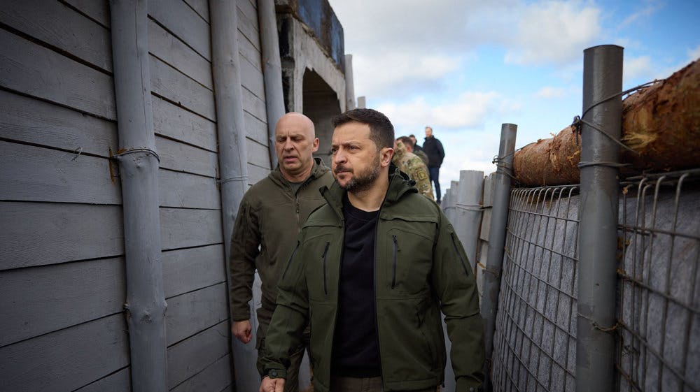 - USA har med denne pakke sendt et signal om, at det bliver sammen med Ukraine, siger Zelenskyj om ny støtte fra USA og tilføjer: - Ukraine har nu en chance for at vinde. (Arkivfoto)