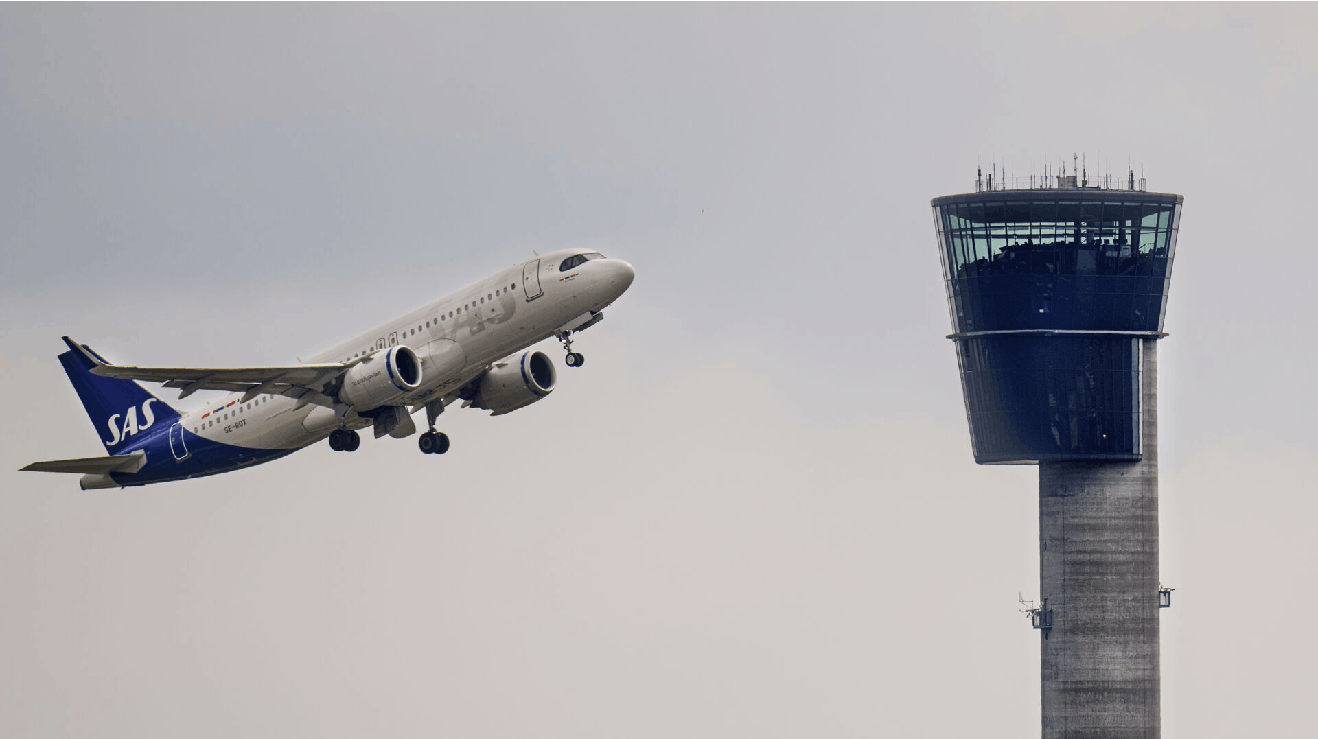 SAS-flyet måtte opgive at komme i luften.