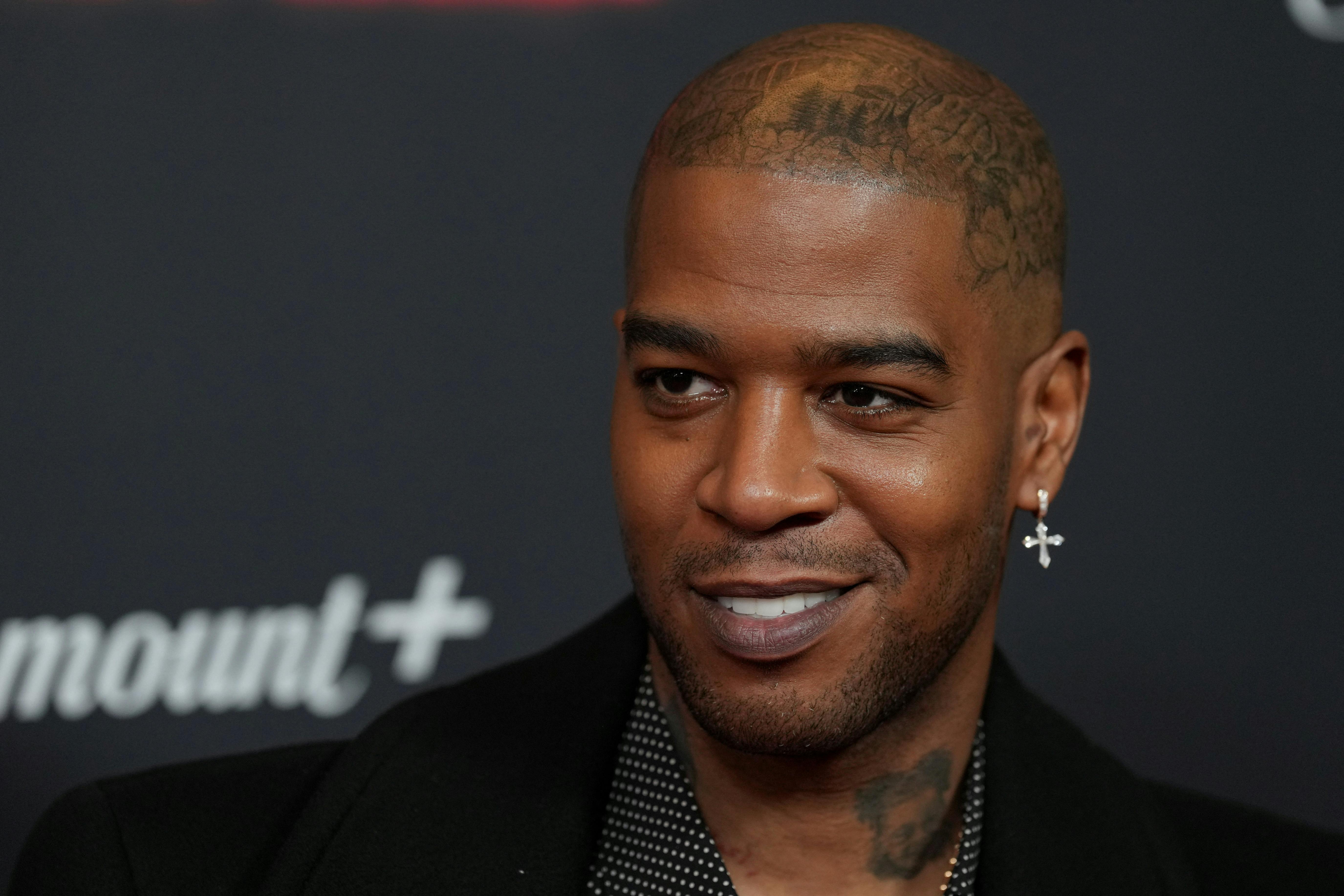 Cast member Scott Mescudi, A.K.A. Kid Cudi, attends the global premiere of the television miniseries "Knuckles" at Leicester Square, in London, Britain, April 16, 2024. REUTERS/Maja Smiejkowska