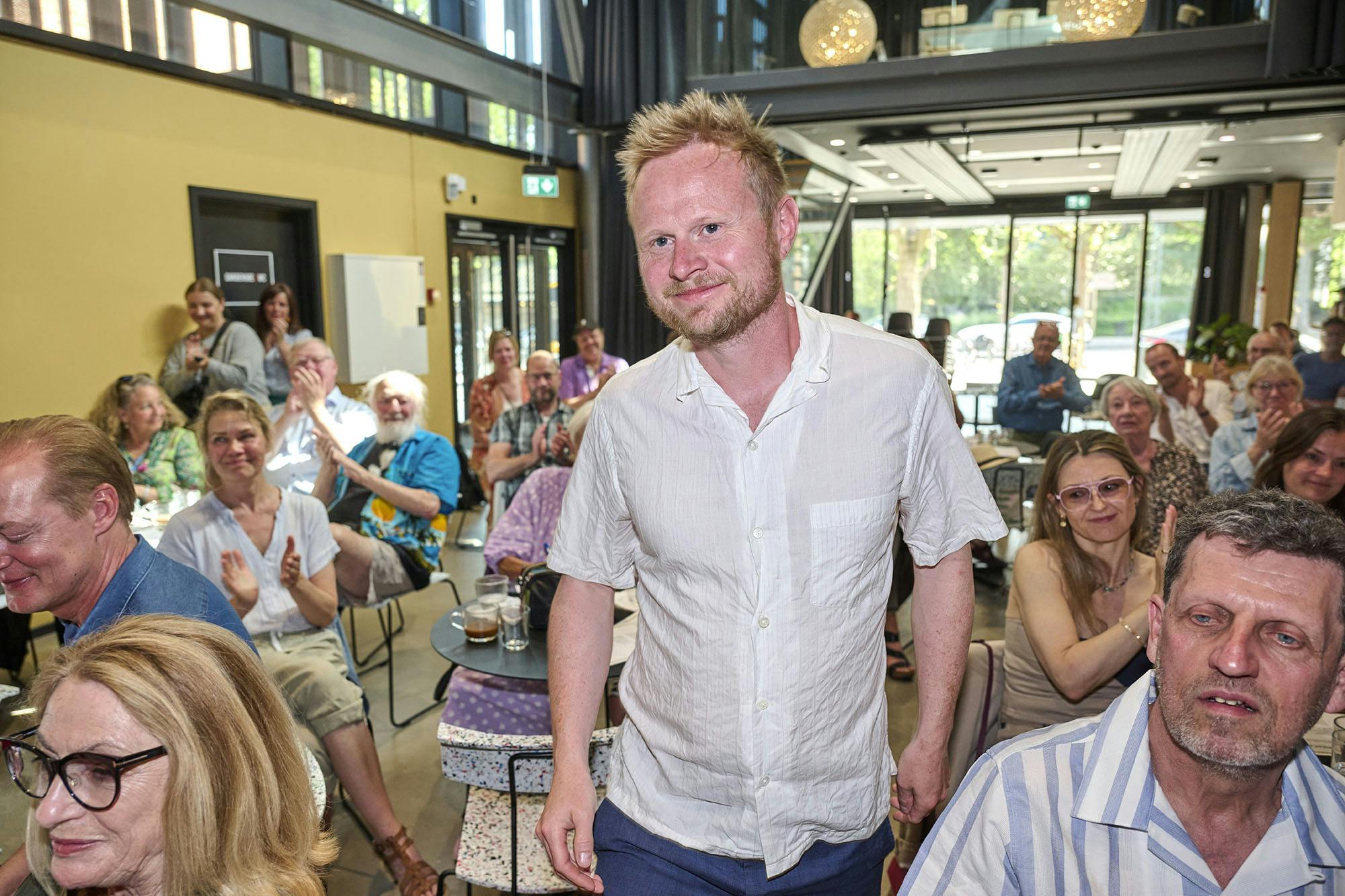 Jonatan Spang fortæller, at han gennem en længere periode har trukket på reserverne.