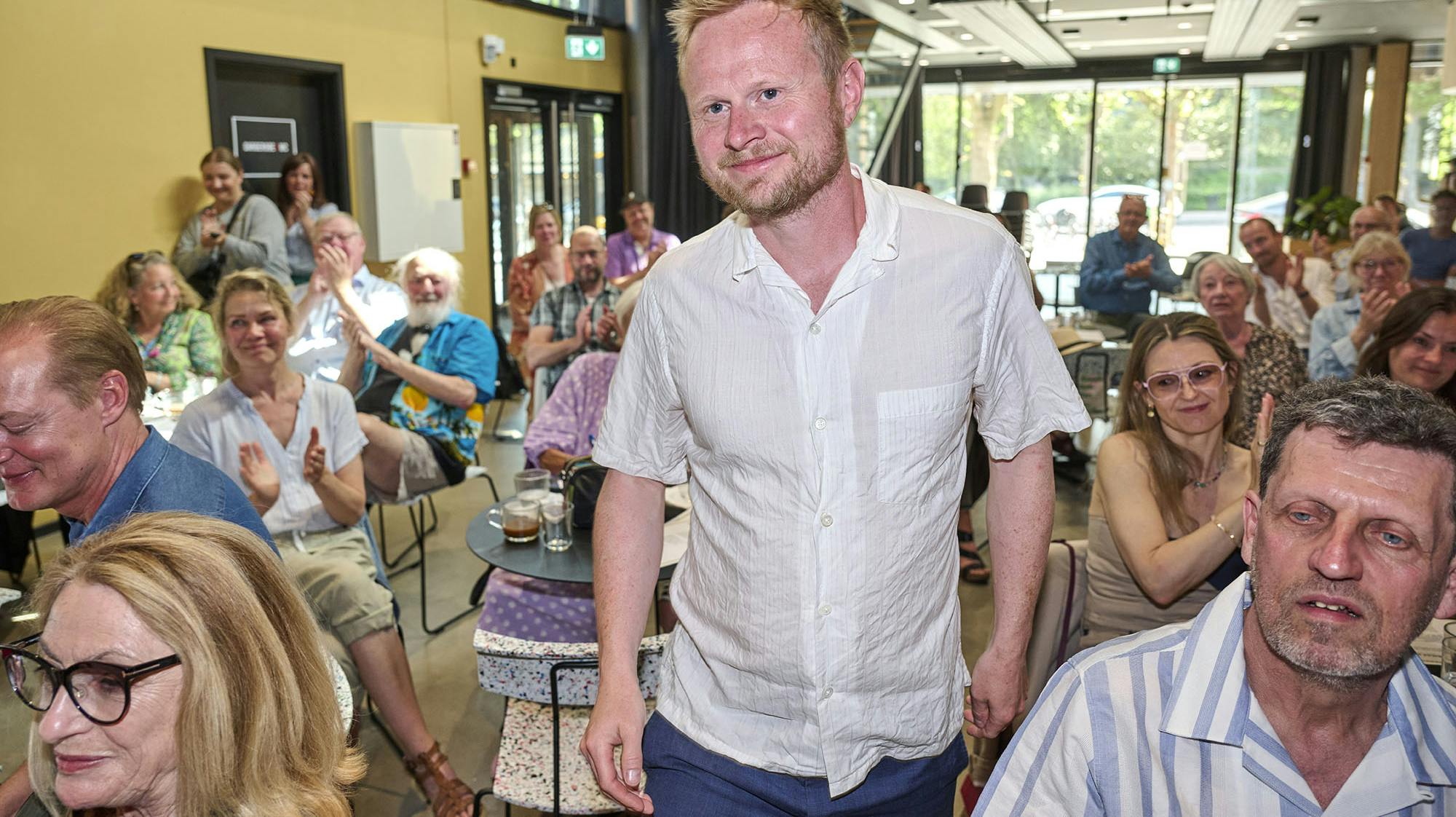 Jonatan Spang fortæller, at han gennem en længere periode har trukket på reserverne.