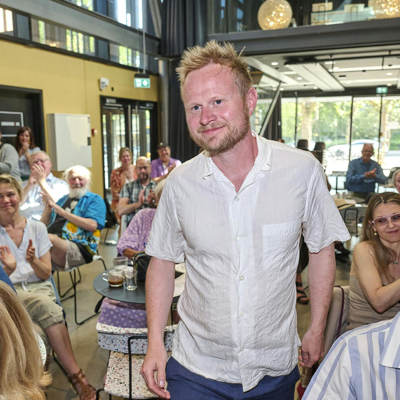 Jonatan Spang fortæller, at han gennem en længere periode har trukket på reserverne.