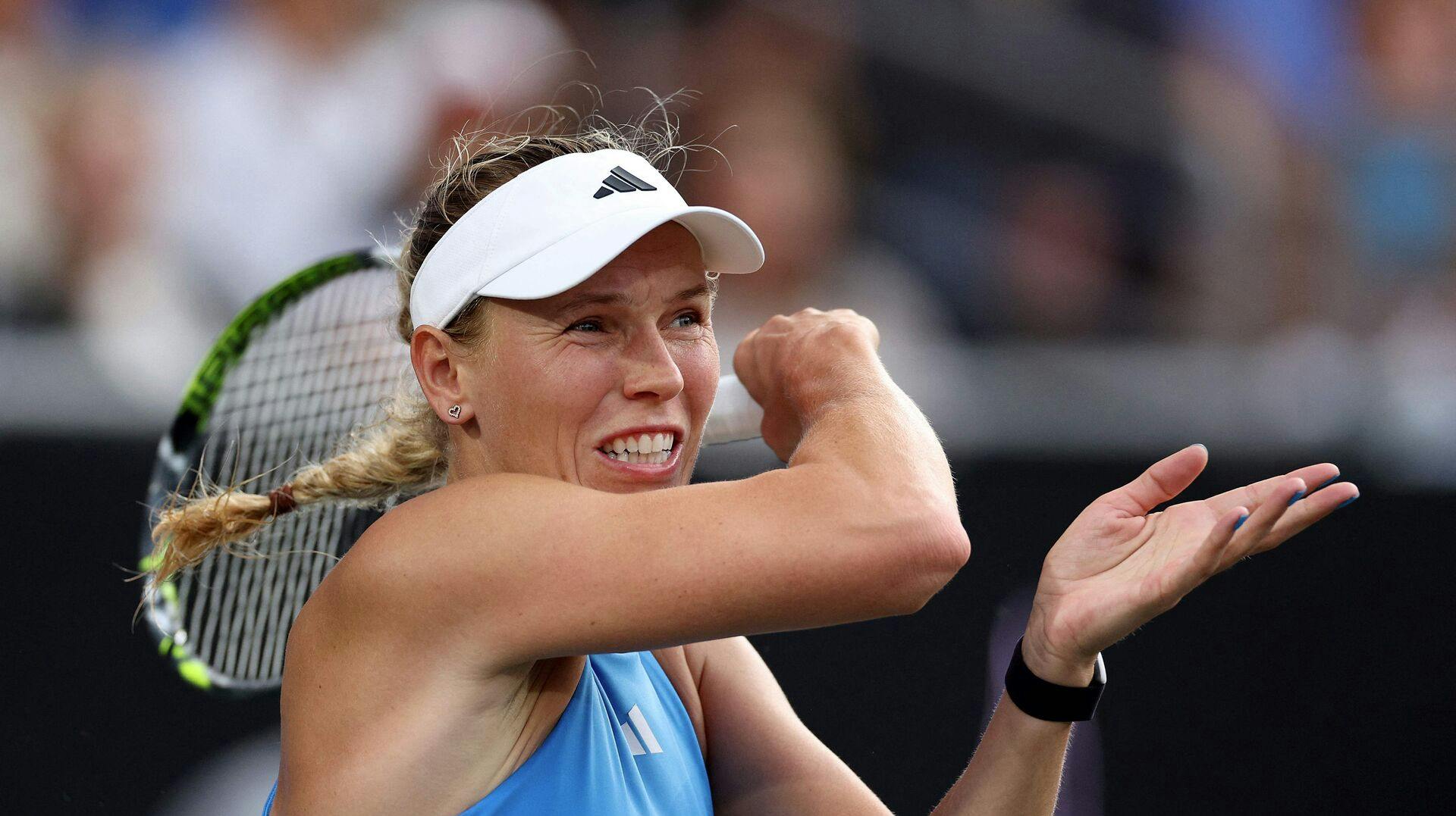 Caroline Wozniacki har ikke samlet nok point i foråret. 