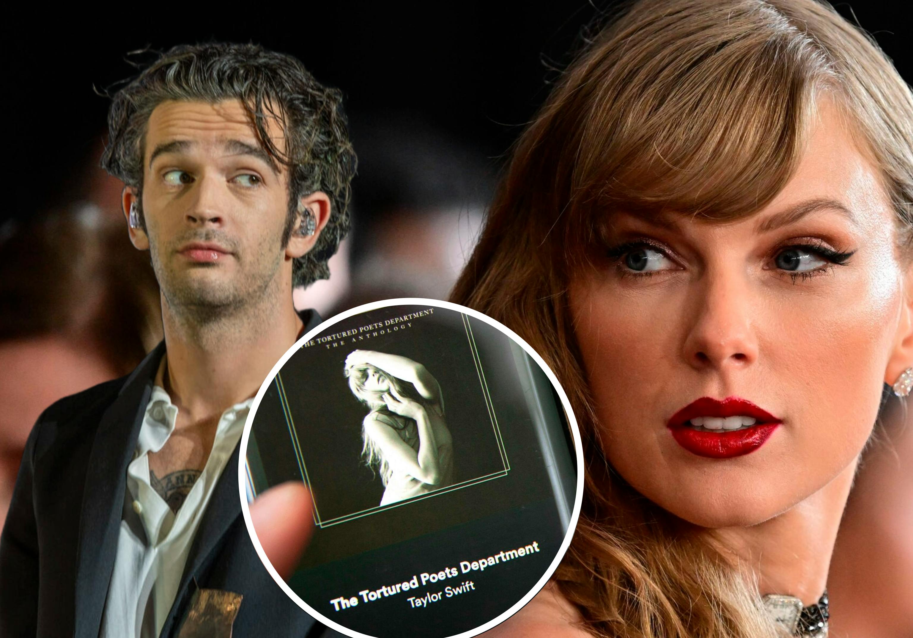 Matty Healy har kortvarigt været kærester med Taylor Swift.