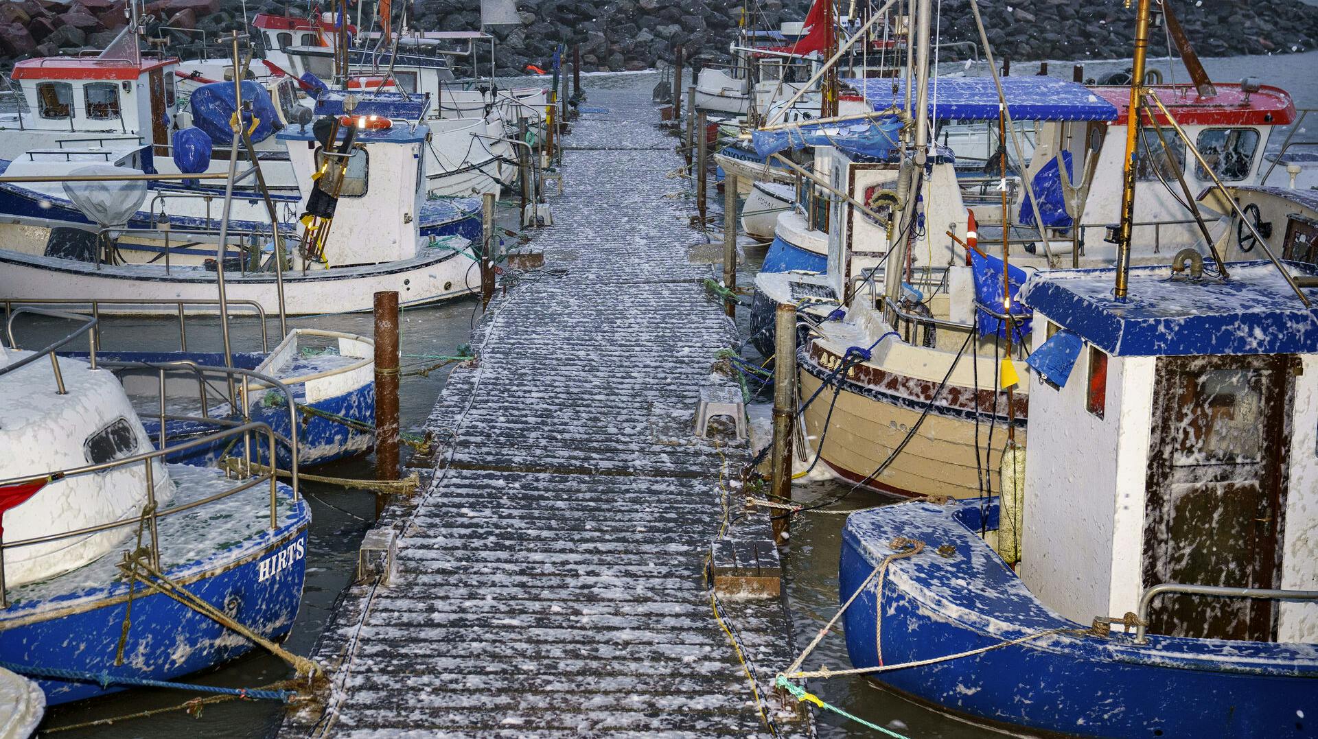 Fem fiskere er anklaget for at have tævet en 41-årig kutter til døde. Selv nægter de sig alle skyldige og hævder, at det var den 41-årige mand, der gik amok på fiskekutteren. (Arkivfoto)