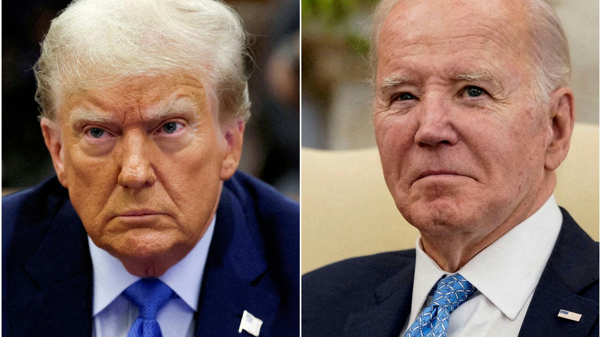 Trump kan bare komme an, er meldingen fra Biden.