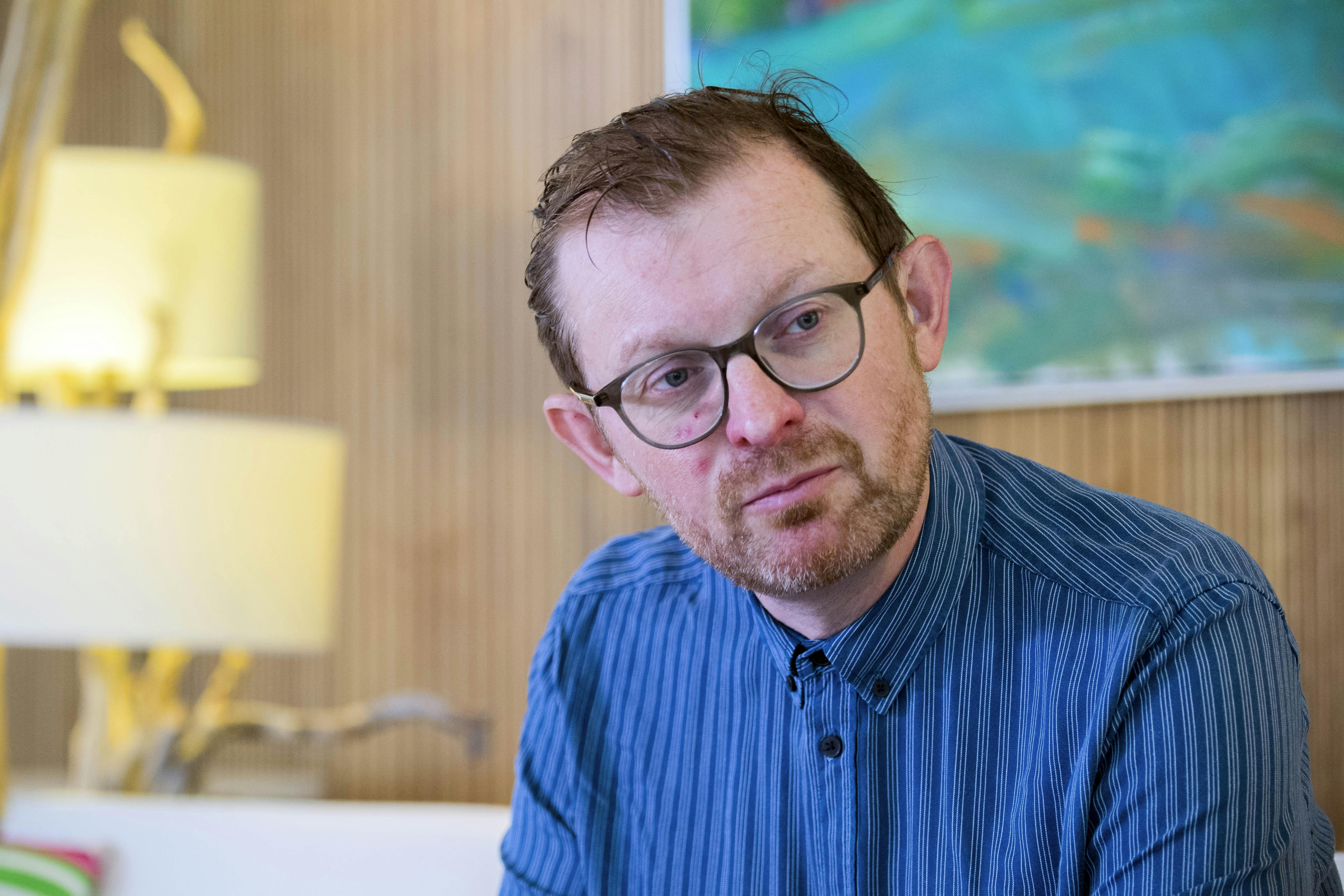 Sebastian Dorset er 53 år gammel.