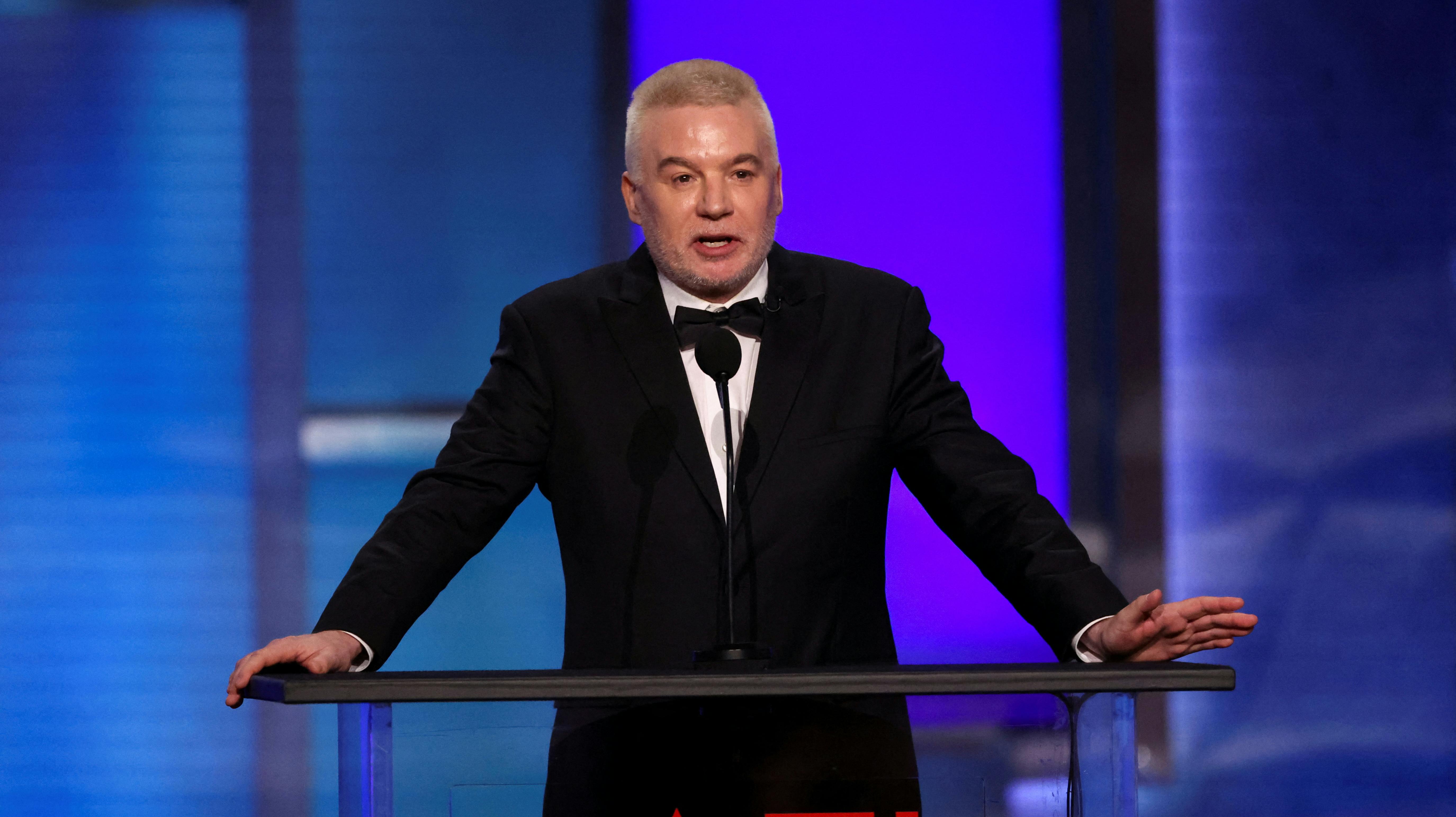 Mike Myers var lørdag til AFI Life Achievement Award Tribute Gala, hvor Nicole Kidman blev hædret.