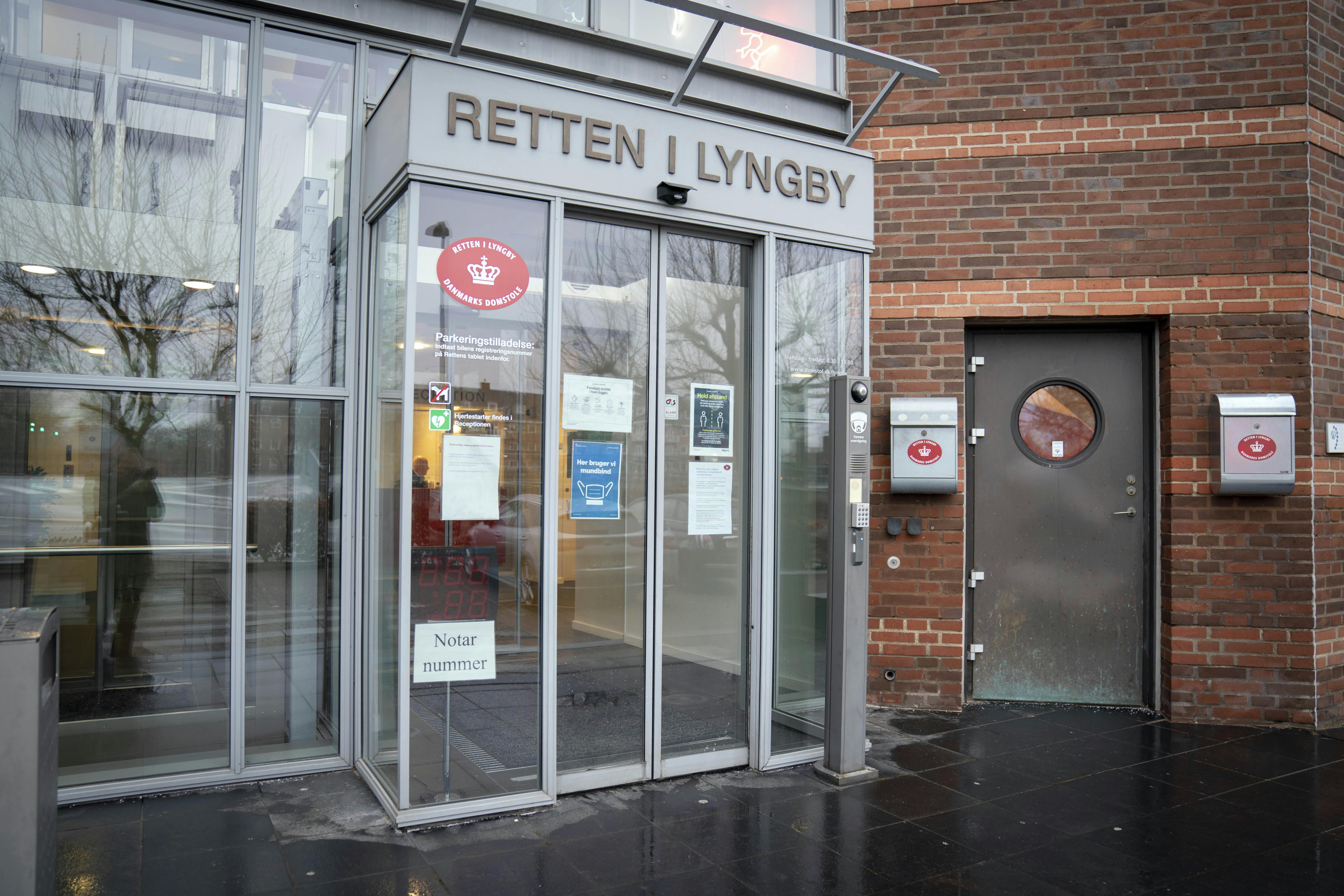 Sagen blev behandlet i Retten i Lyngby. (Arkivfoto). 