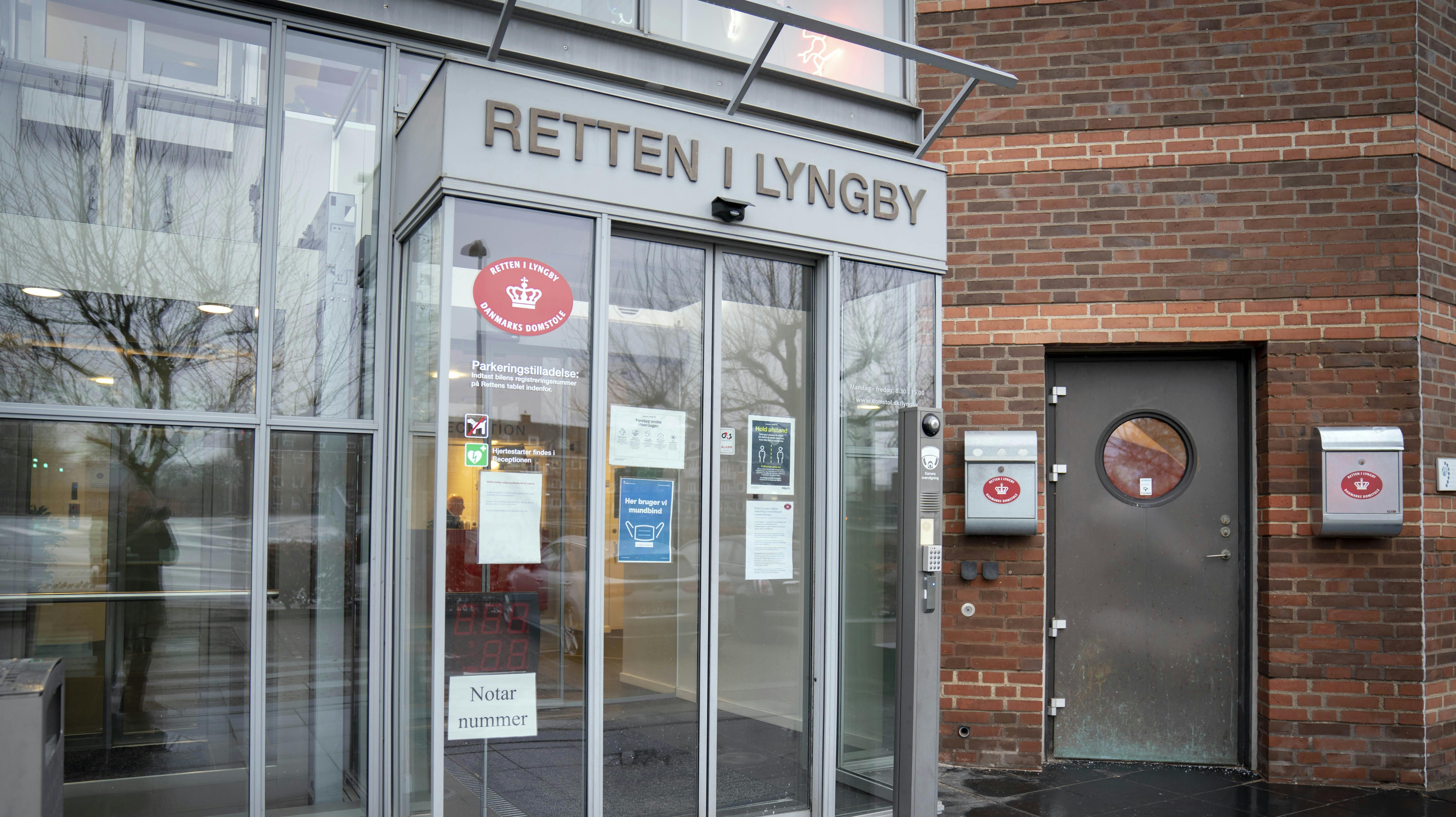 Sagen blev behandlet i Retten i Lyngby. (Arkivfoto).