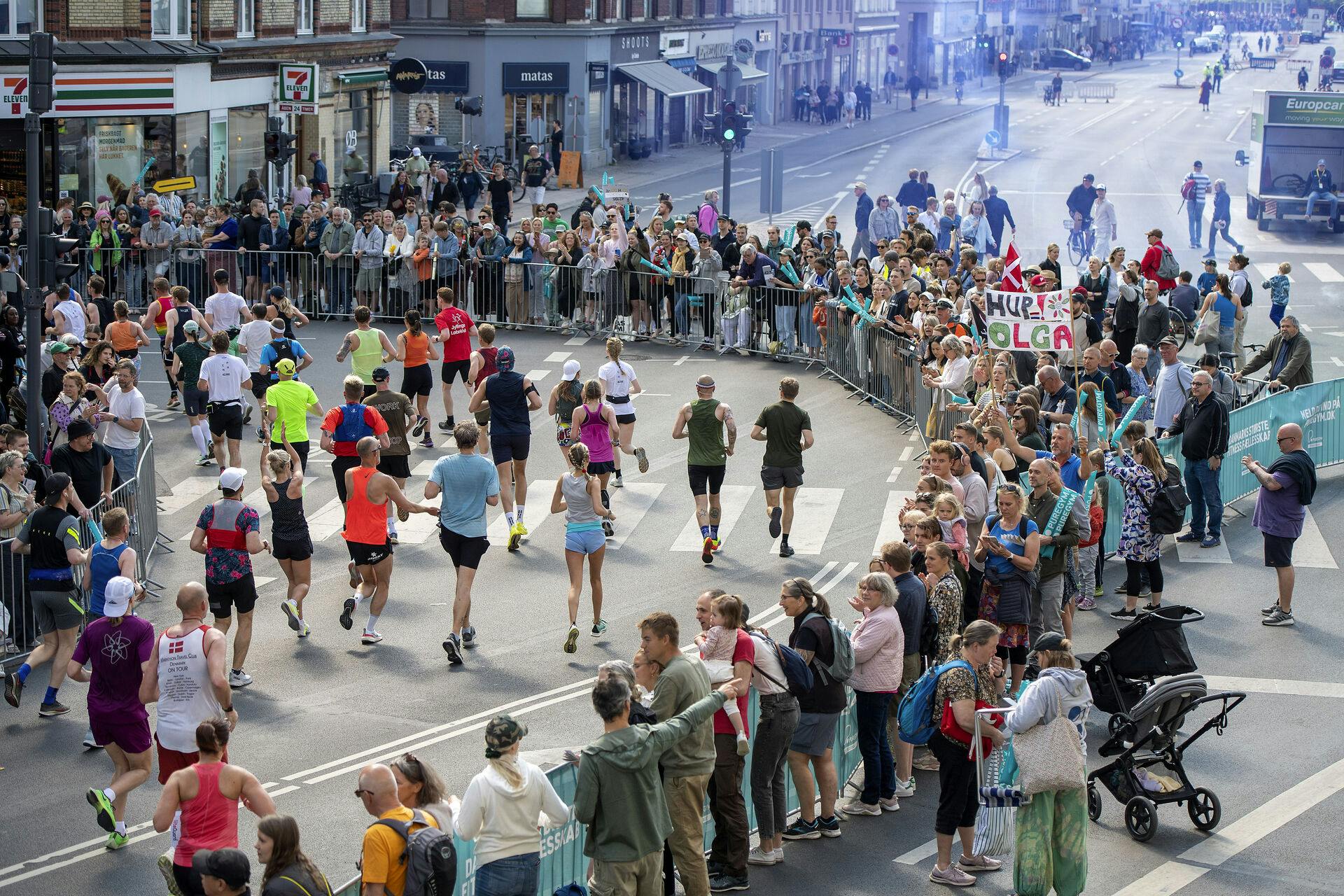 På søndag er der både Copenhagen Marathon og propalæstinensisk demonstration i København.