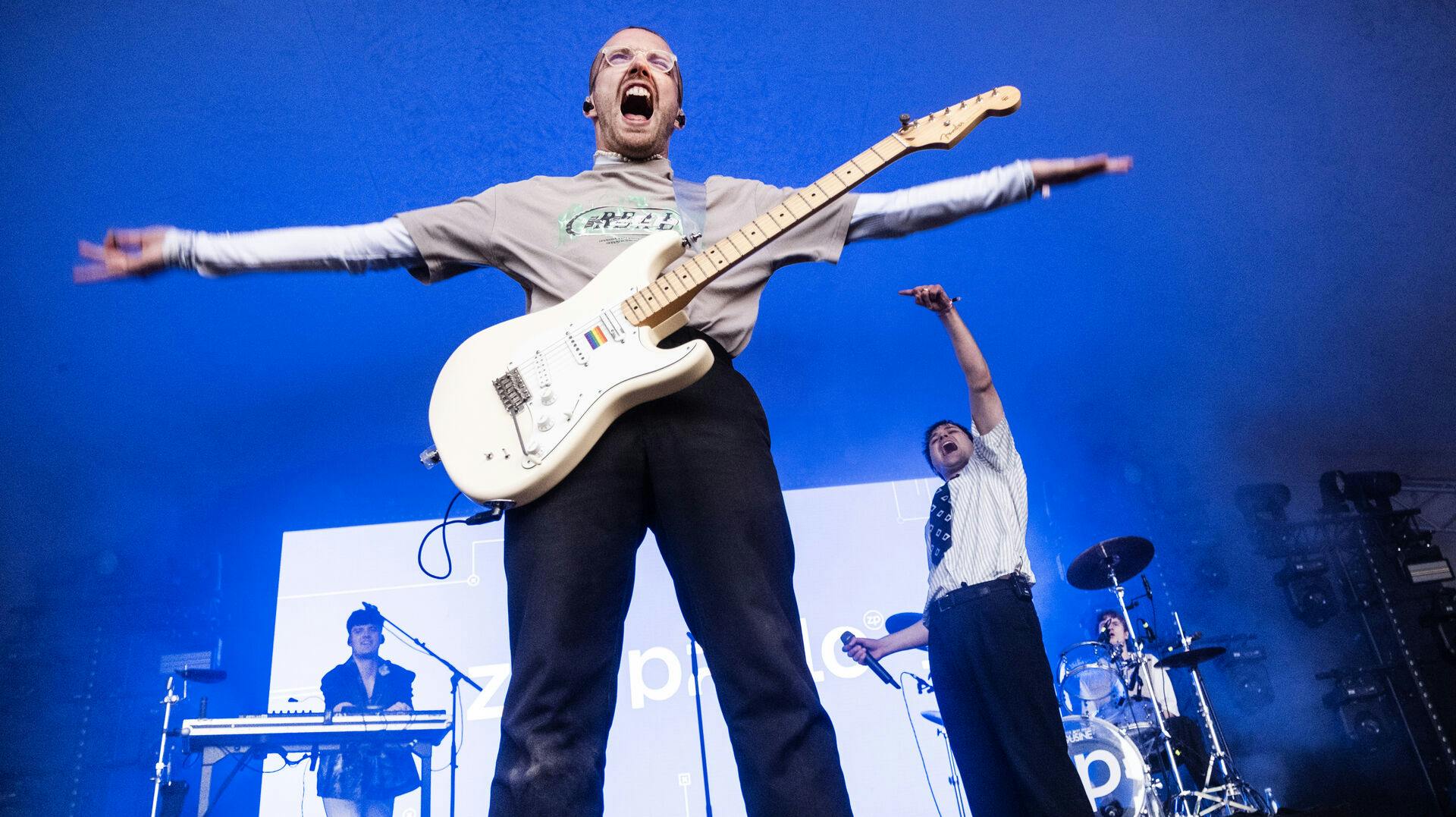Zar Paulo spiller på Highland på Heartland fredag den 9. juni 2023. (Foto: Helle Arensbak/Ritzau Scanpix)