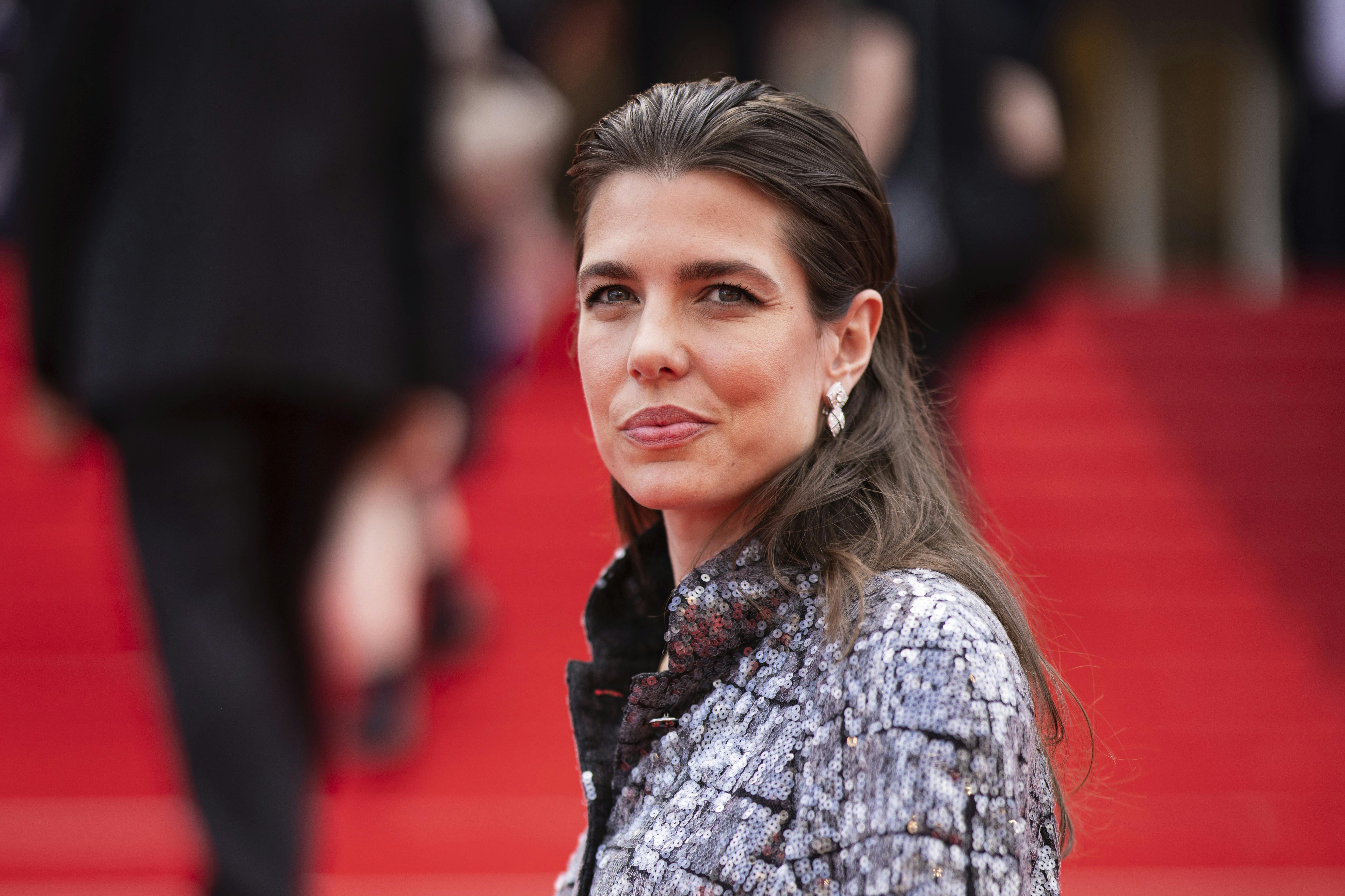 Her ses Charlotte Casiraghi til filmfestival i Cannes i 2023. 