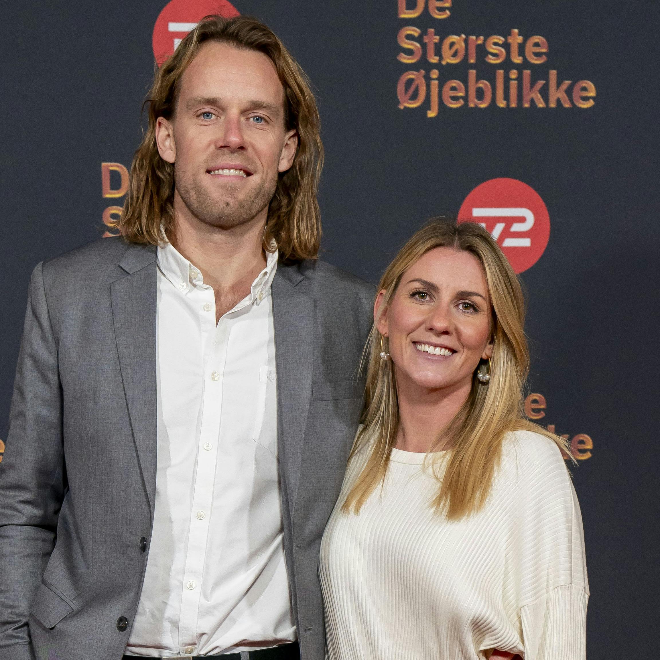 Mette Sommer og kæresten Krelle bliver senere på året forældre til en dreng.