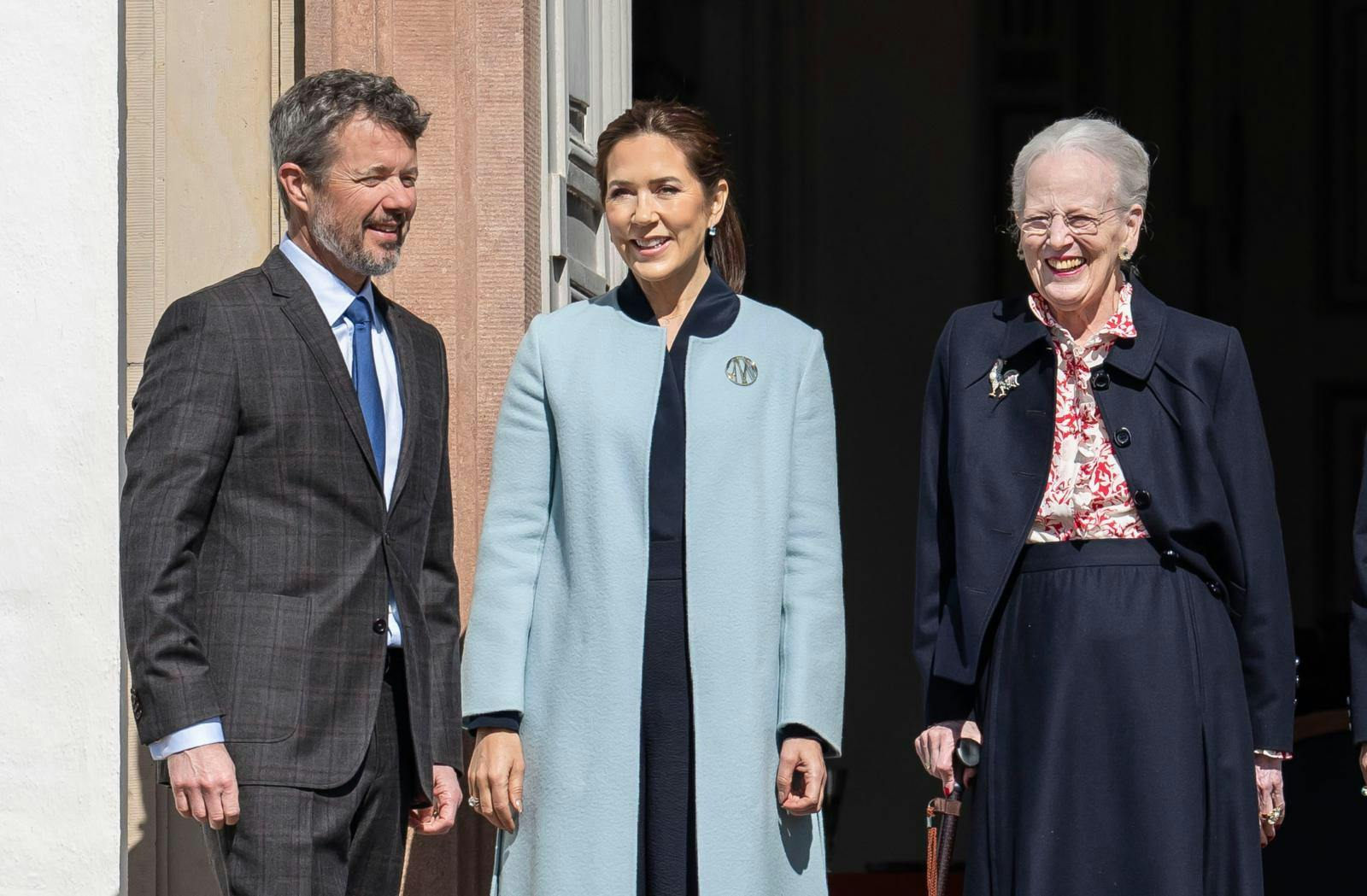 Fredensborg Slot er klar til kongeparrets ankomst torsdag eftermiddag.