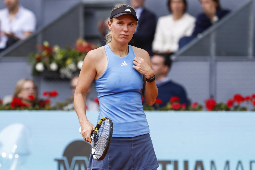 Caroline Wozniacki tabte Sara Errani i første runde af Madrid Open. (Arkivfoto).&nbsp;&nbsp;