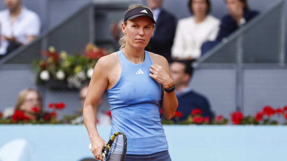 Caroline Wozniacki tabte Sara Errani i første runde af Madrid Open. (Arkivfoto). 