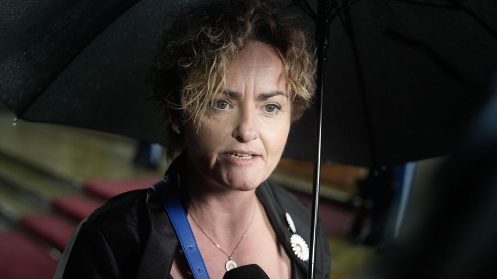 Social- og boligminister Pernille Rosenkrantz-Theil står bag den nye aftale på handicapområdet. Her er hun på vej til taffel hos kongehuset. (Arkivfoto). 