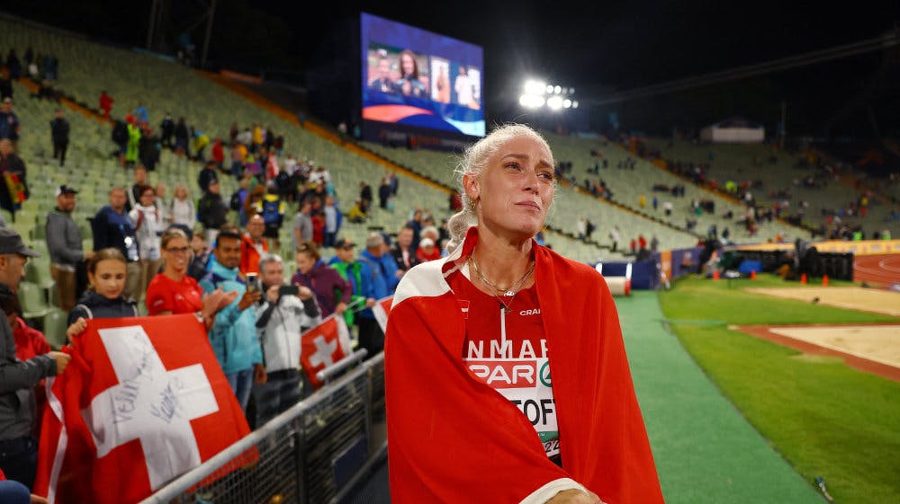 Ida Karstoft er dansk rekordholder på 100 meter. (Arkivfoto).   