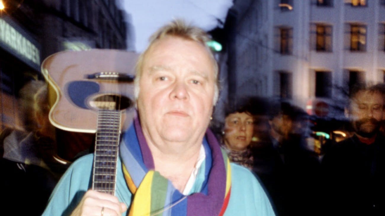 Peter Abrahamsen fotograferet i 1990.