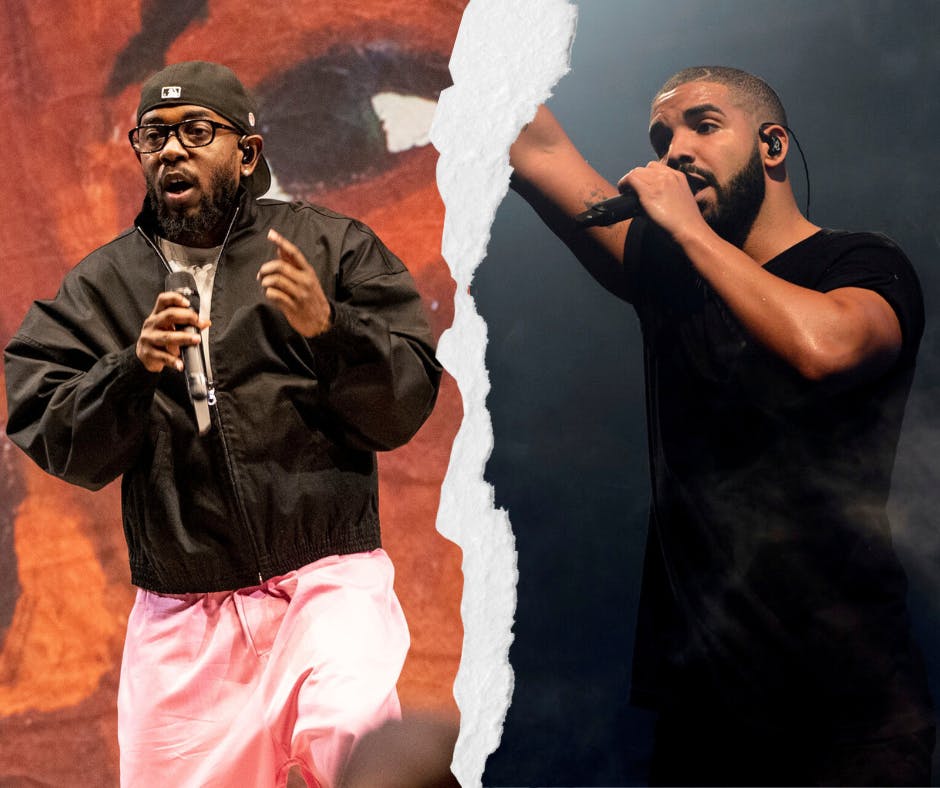 Luften er iskold mellem Kendrick Lamar og Drake, der ellers arbejdede sammen på sidstnævntes album "Take Care" i 2011.