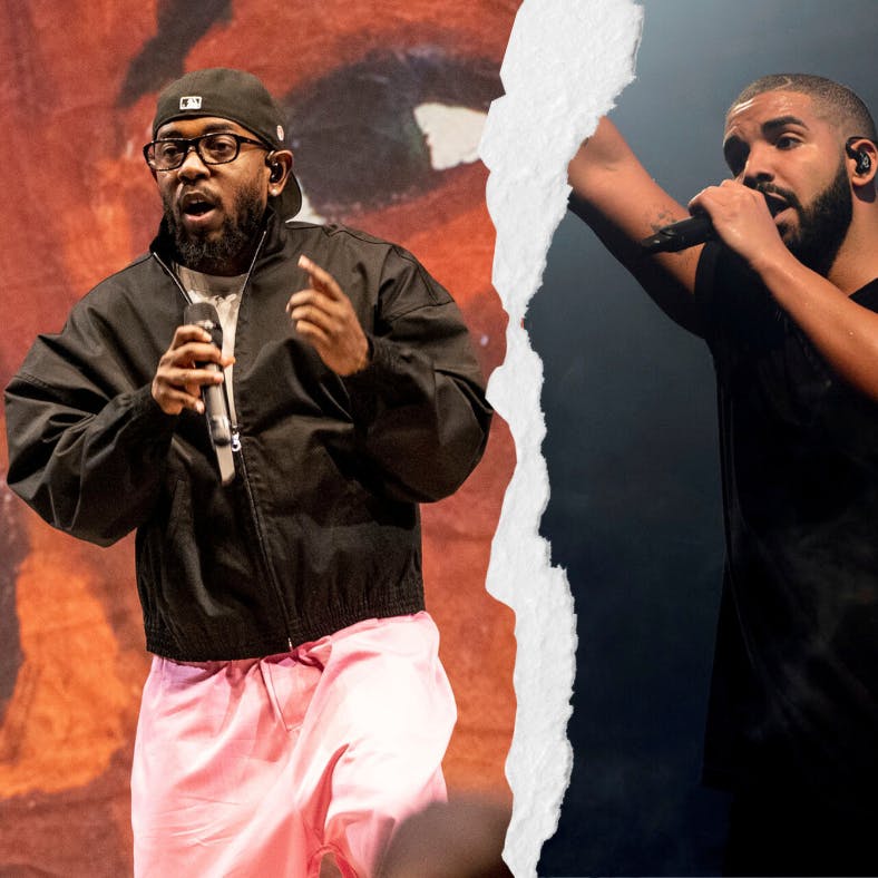Luften er iskold mellem Kendrick Lamar og Drake, der ellers arbejdede sammen på sidstnævntes album "Take Care" i 2011.